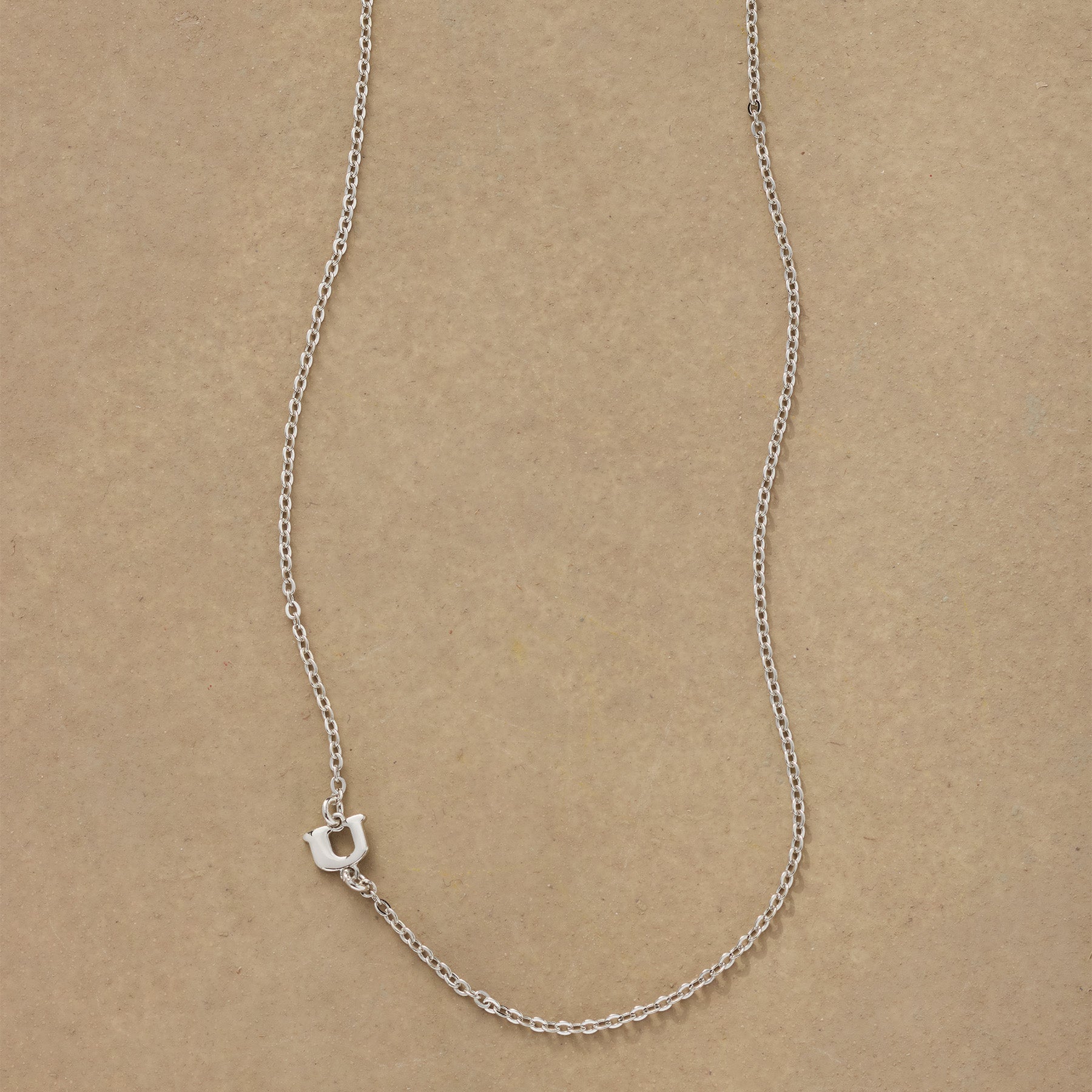 Silver Initial Spark Necklace | Sundance Outlet