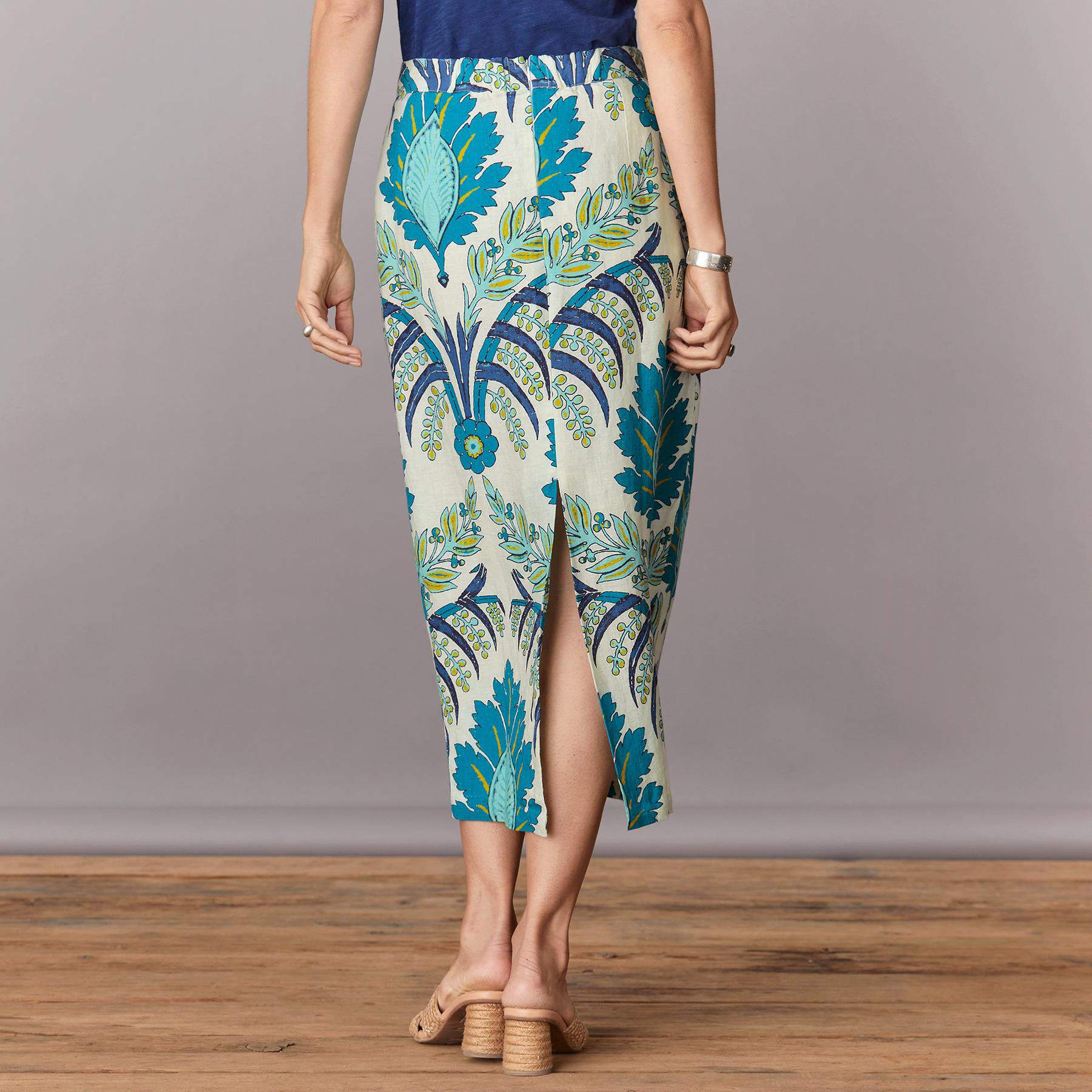 Verenia Linen Skirt | Sundance Outlet