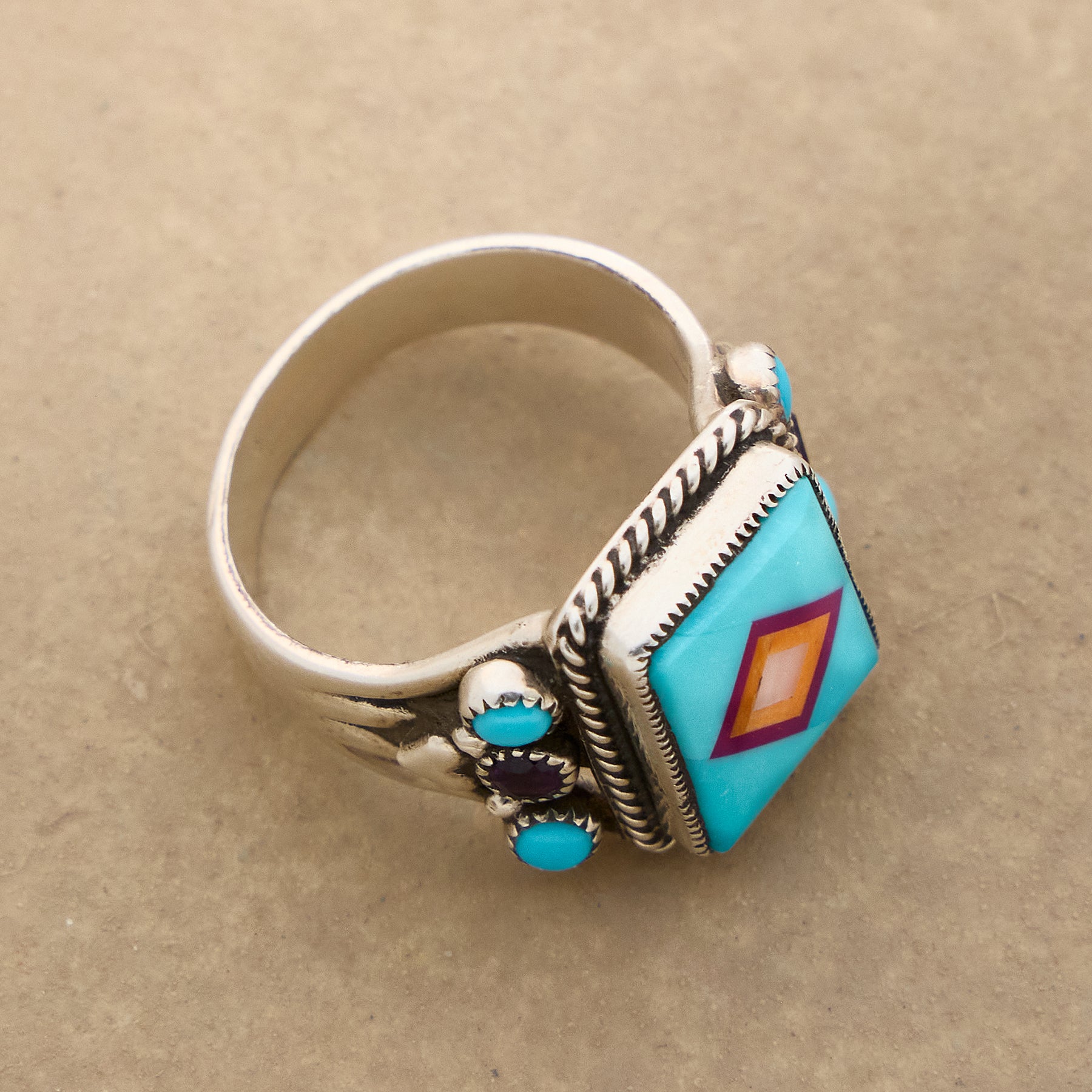 Taos Mosaic Ring | Sundance Outlet
