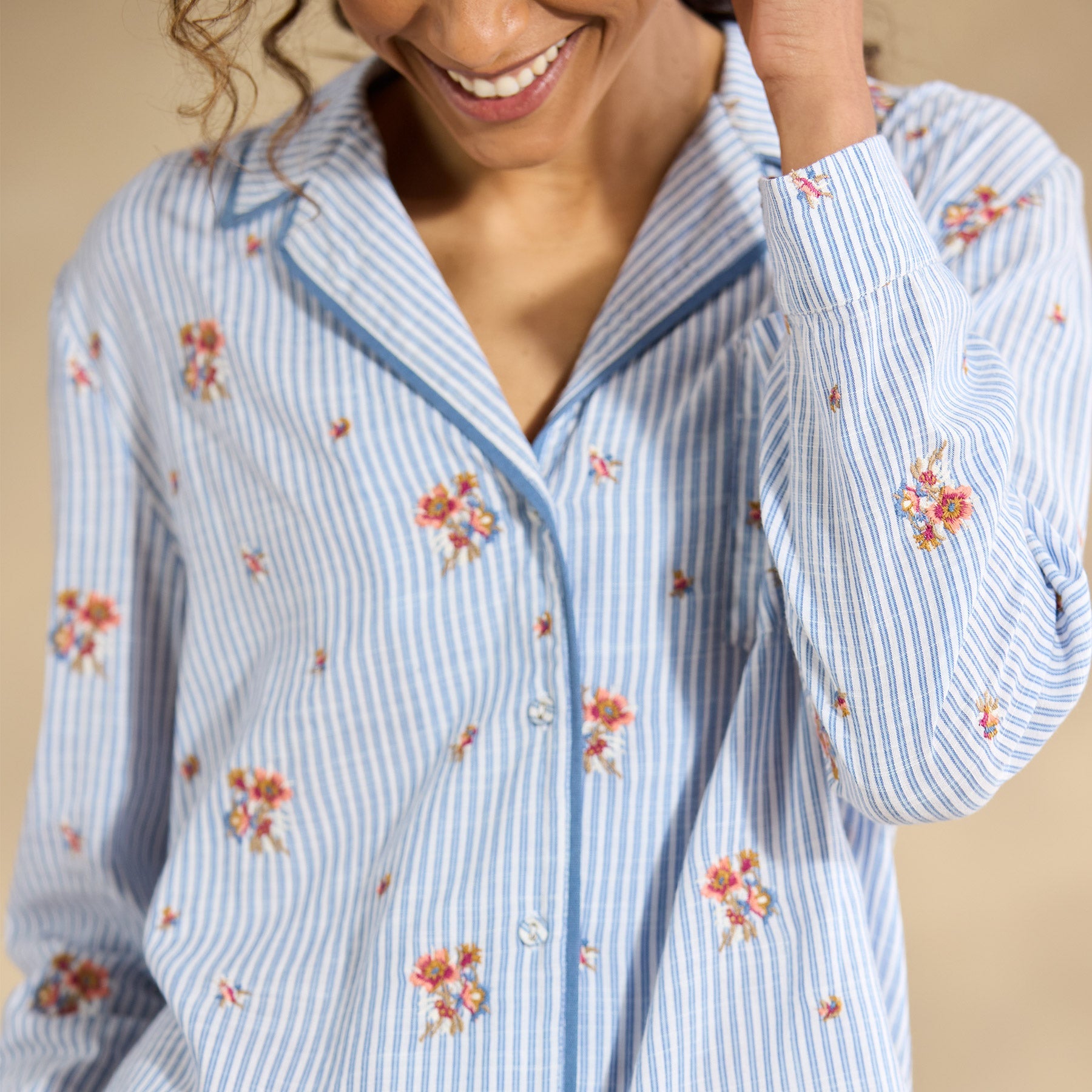 Sweet Dreamer Embroidered Pj Top | Sundance Outlet