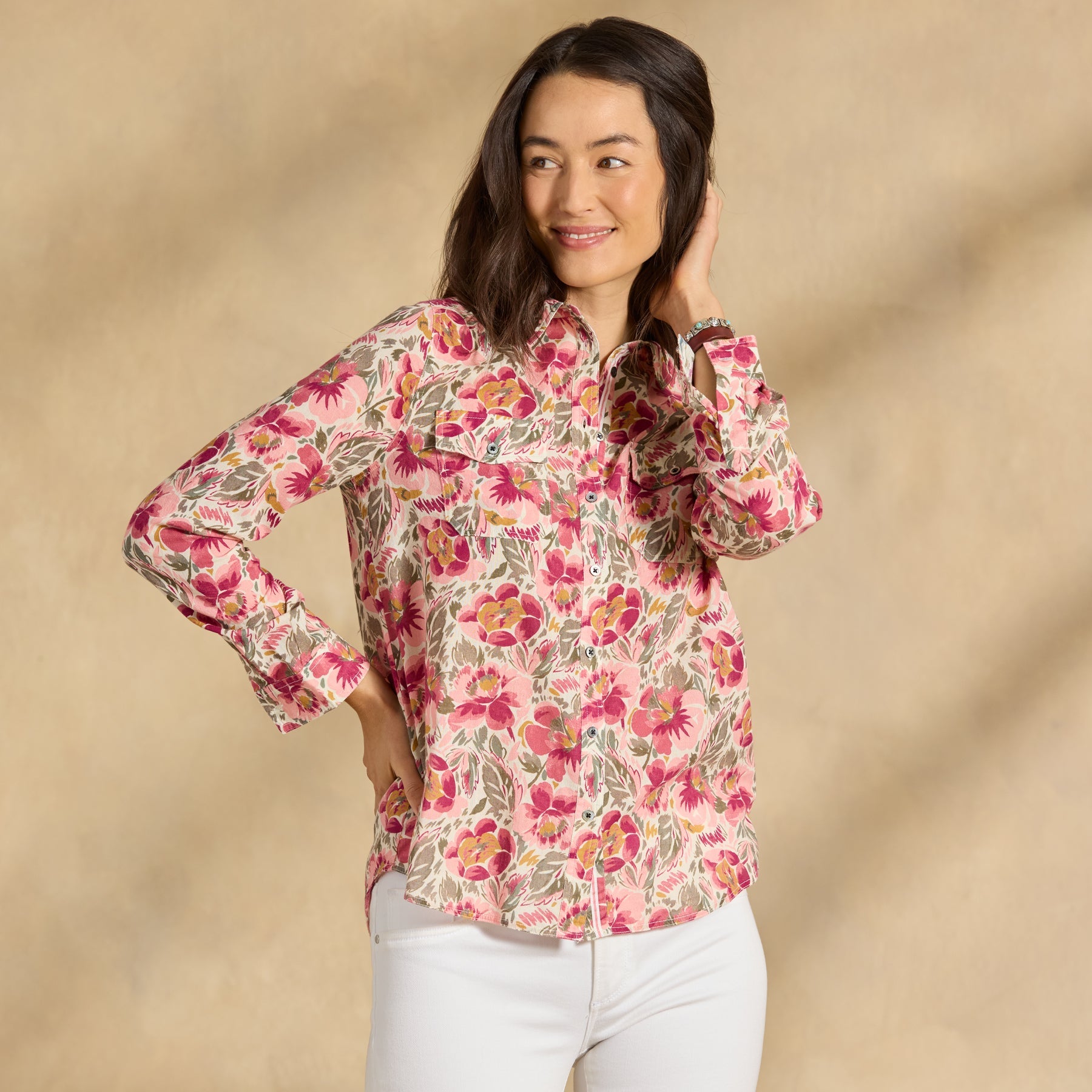 Floral Joy Top, Petite