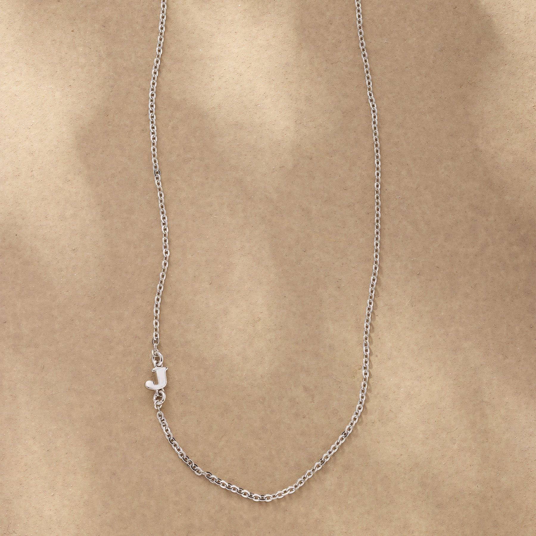 Silver Initial Spark Necklace | Sundance Outlet