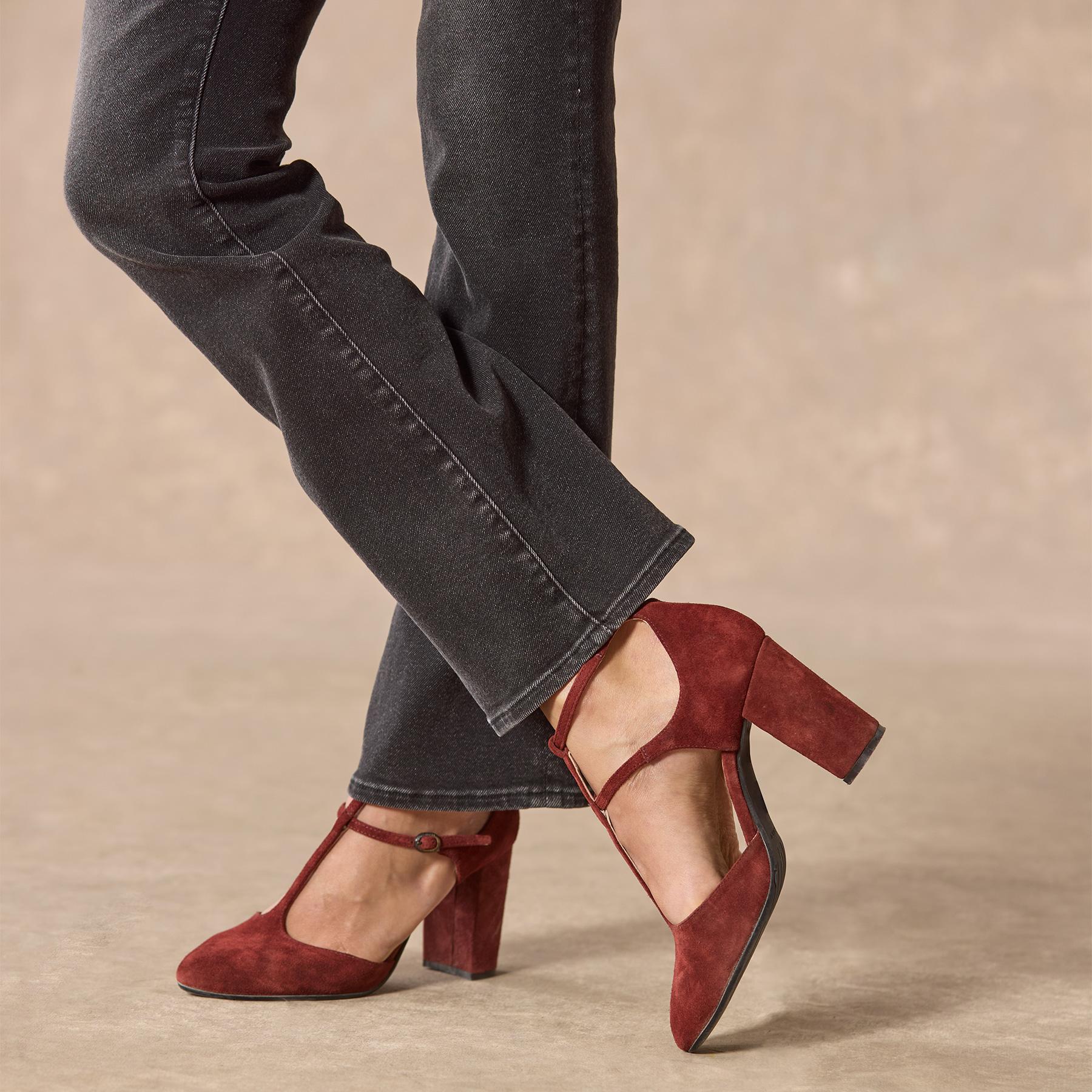 Tatiana T-Strap Heels | Sundance Catalog Outlet