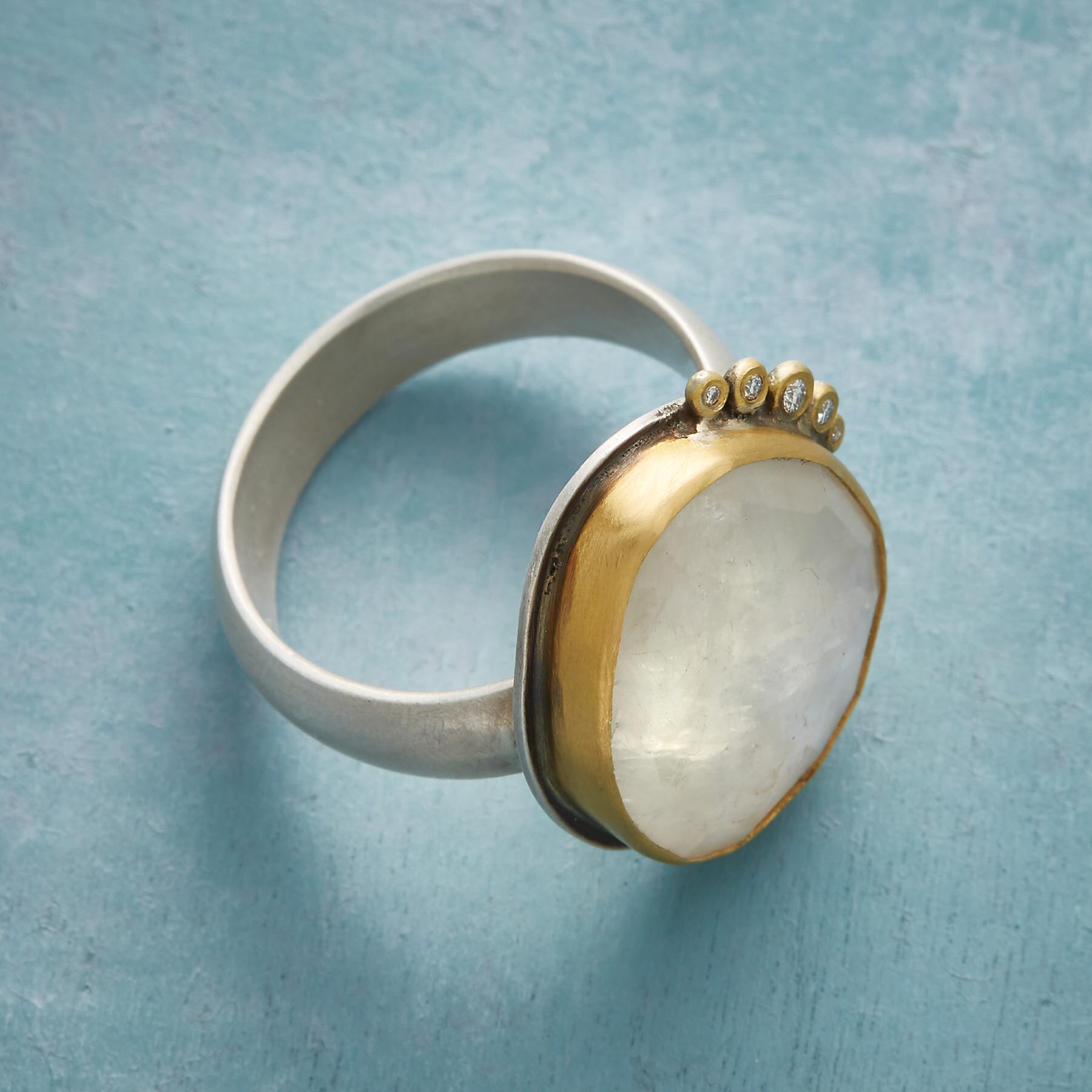 Over The Moon Diamond Ring - Sundance Catalog