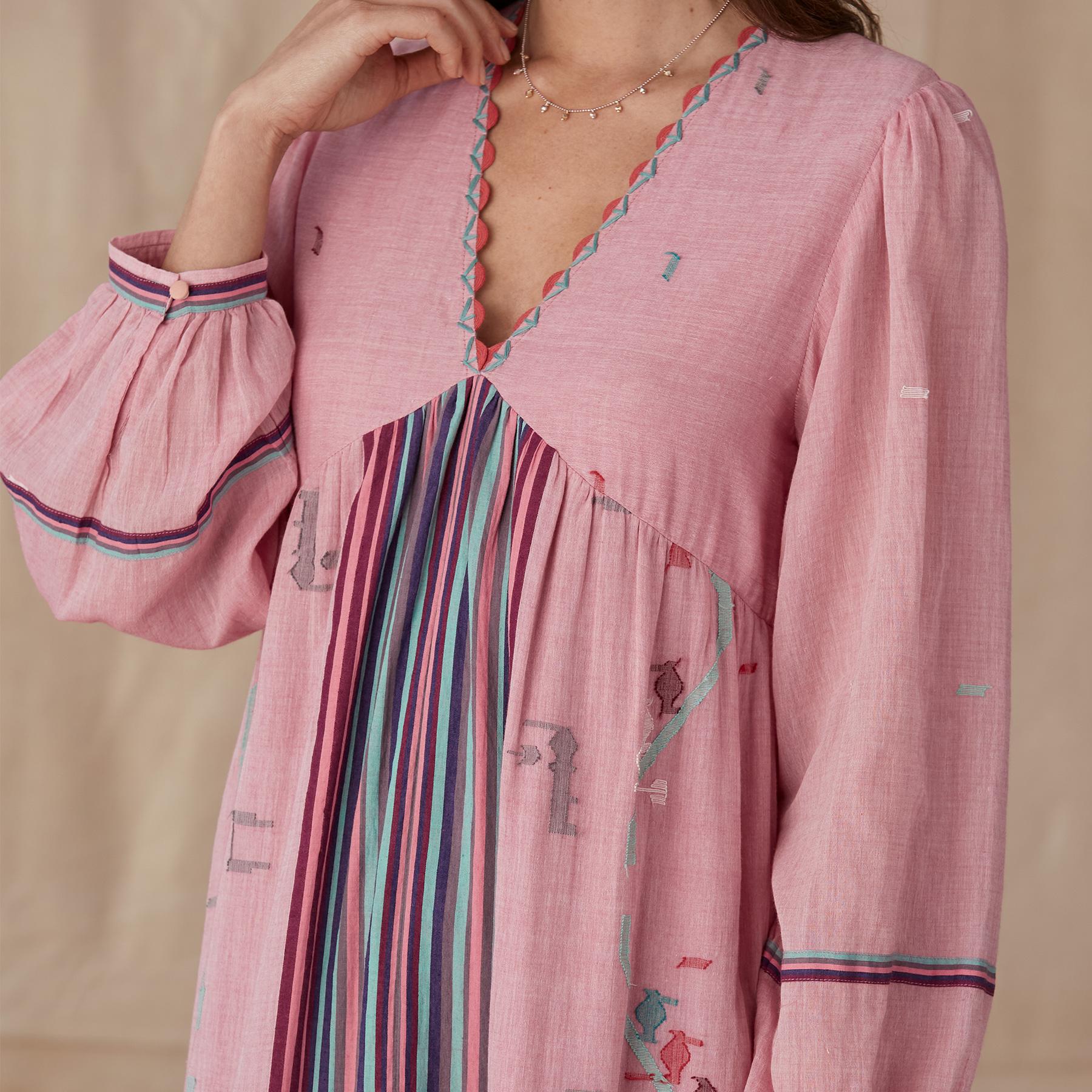 Aranza Handwoven Dress