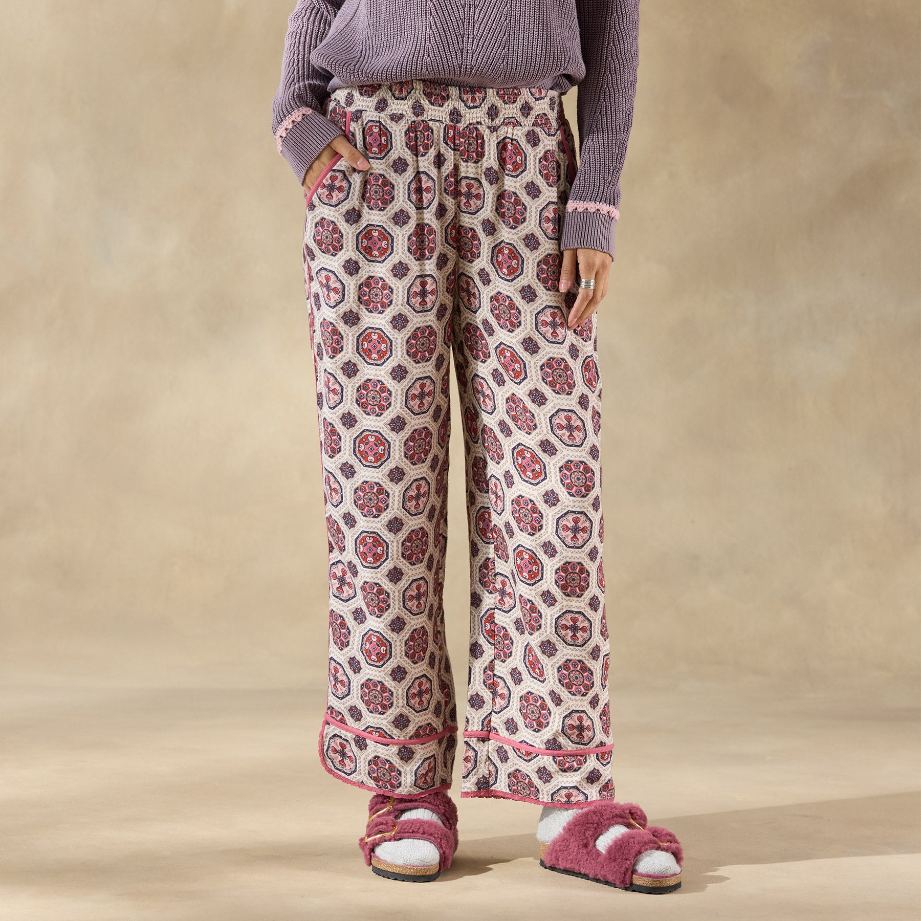 Abstract Gardens Pajama Bottoms