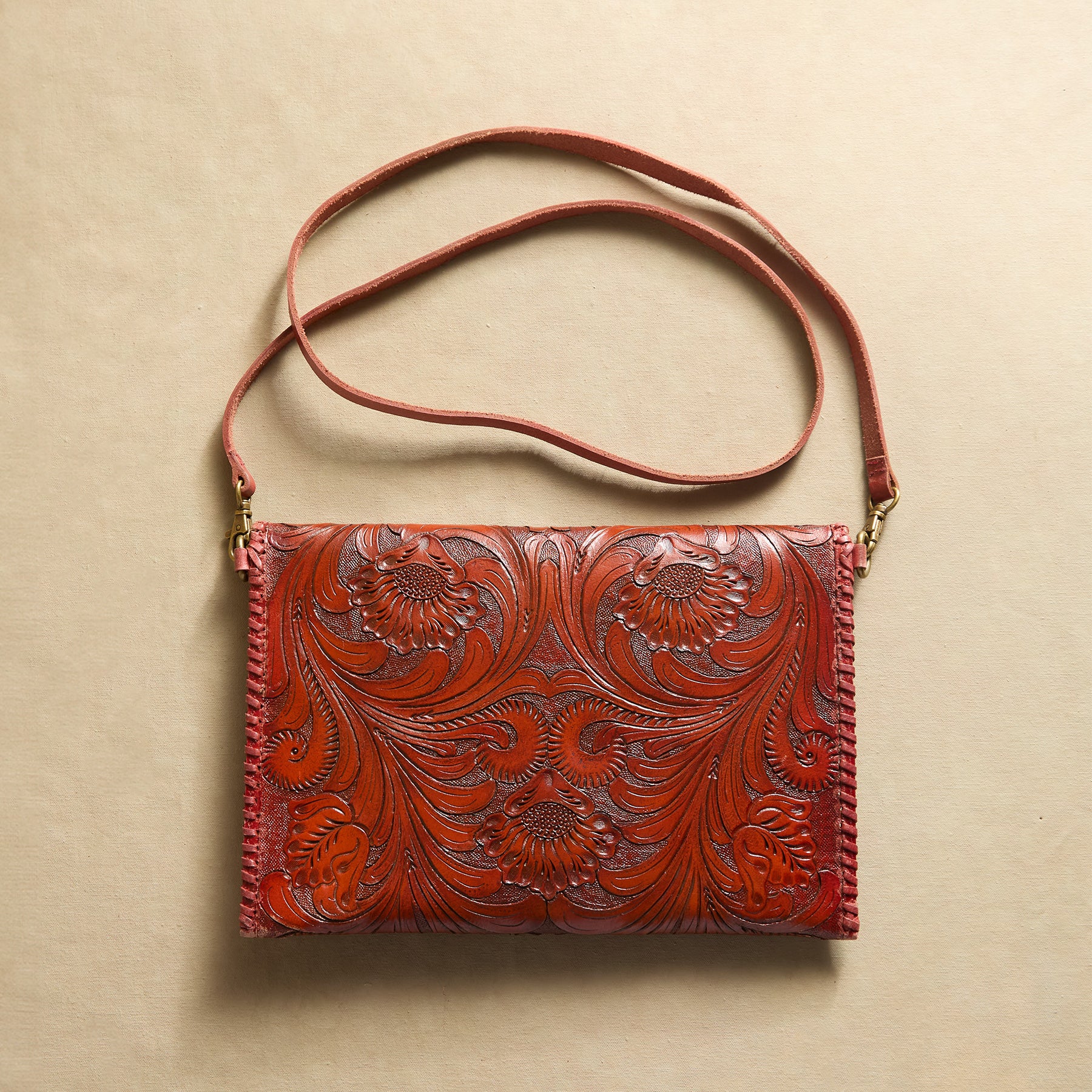 Shasta Tooled Clutch | Sundance Outlet