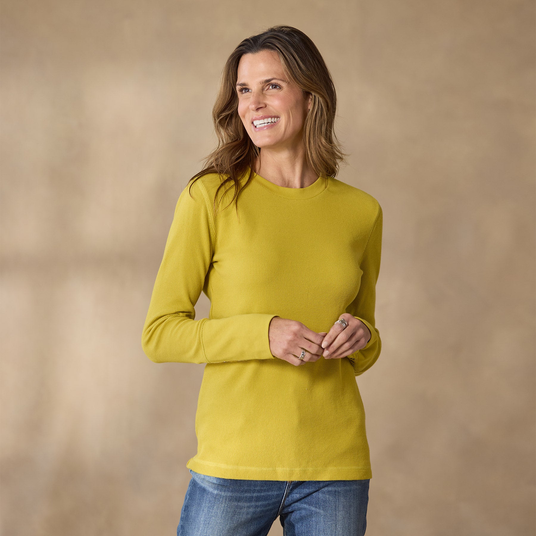 Crewneck Thermal, Petite