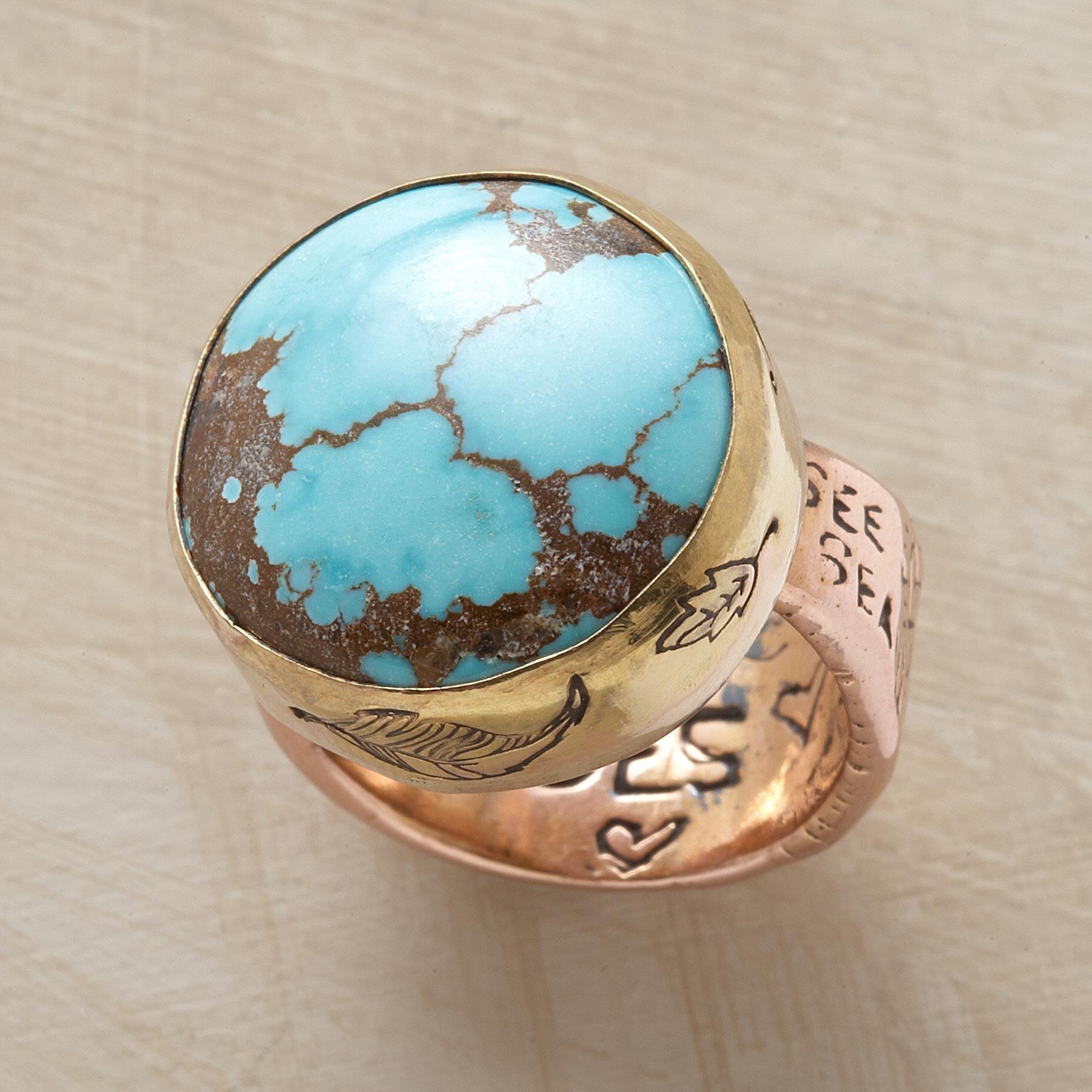 Turquoise Testament Ring - Sundance Catalog