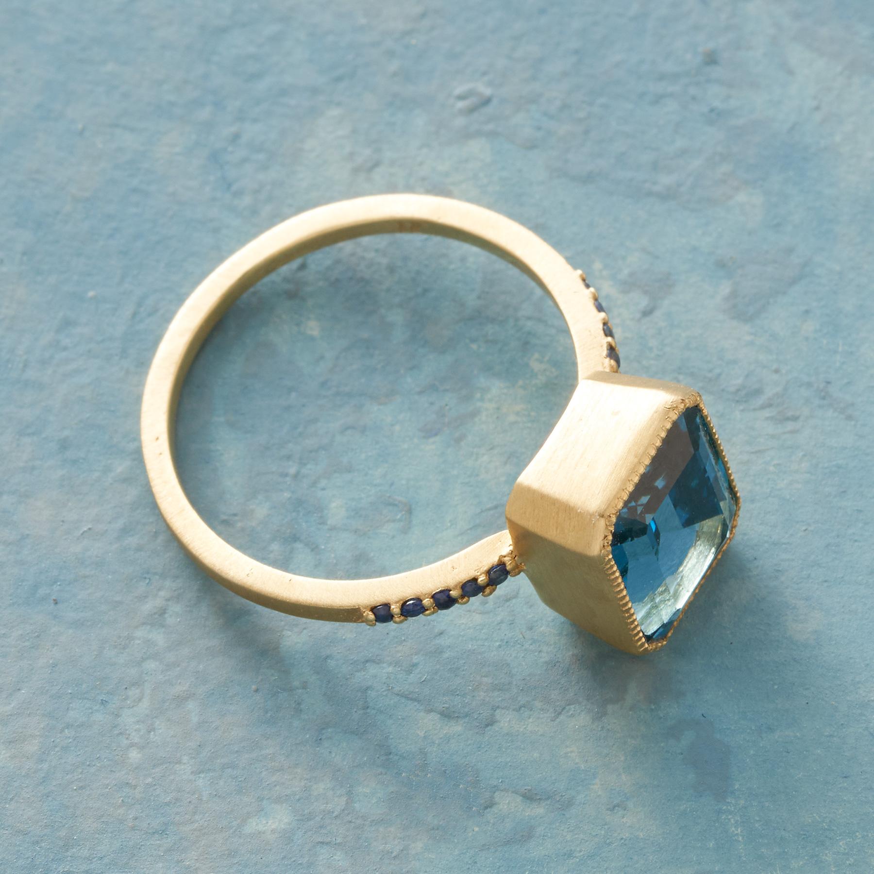 Elegance In Blue Ring - Sundance Catalog