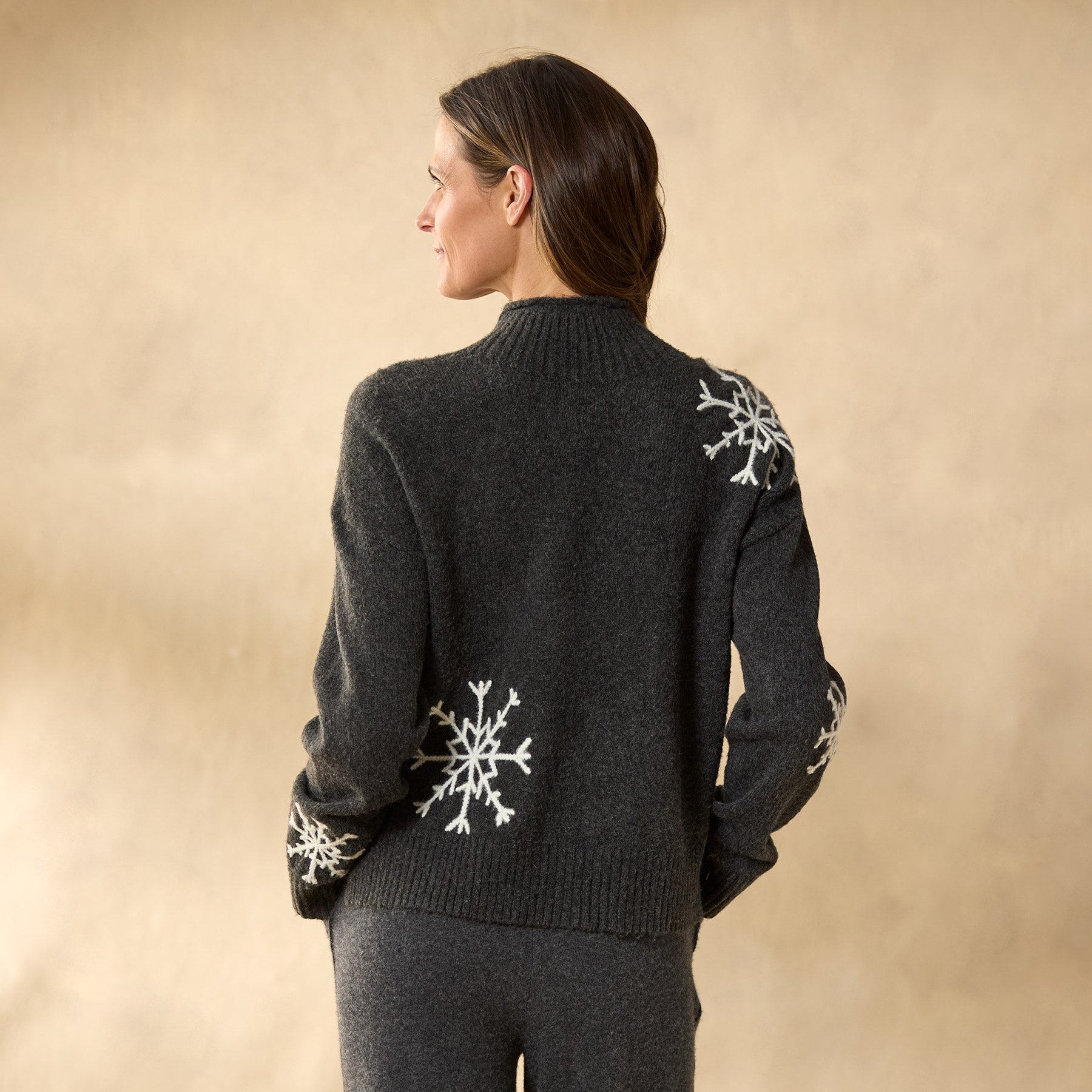 Sweet Snowflake Sweater, Petite | Sundance Outlet