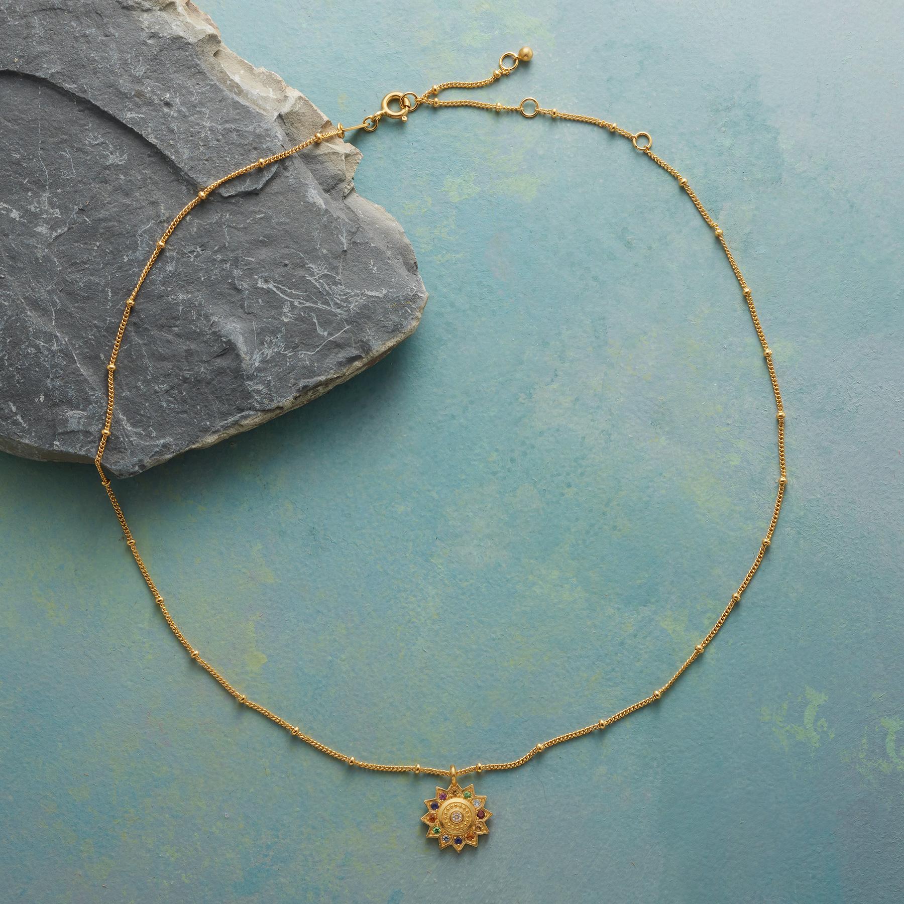 Vibrant Lotus Necklace | Sundance Outlet