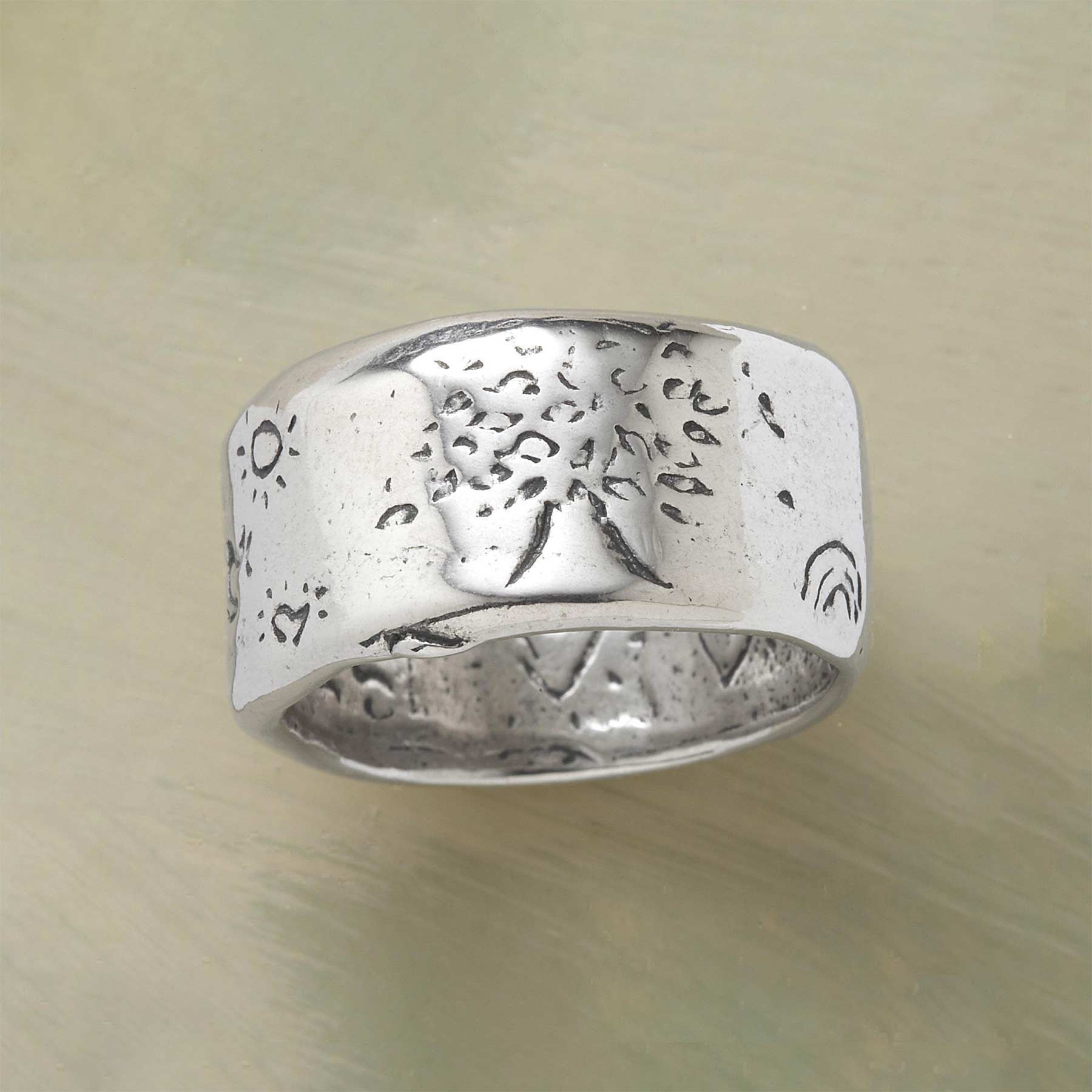 Sterling Silver Strength Ring | Sundance Outlet