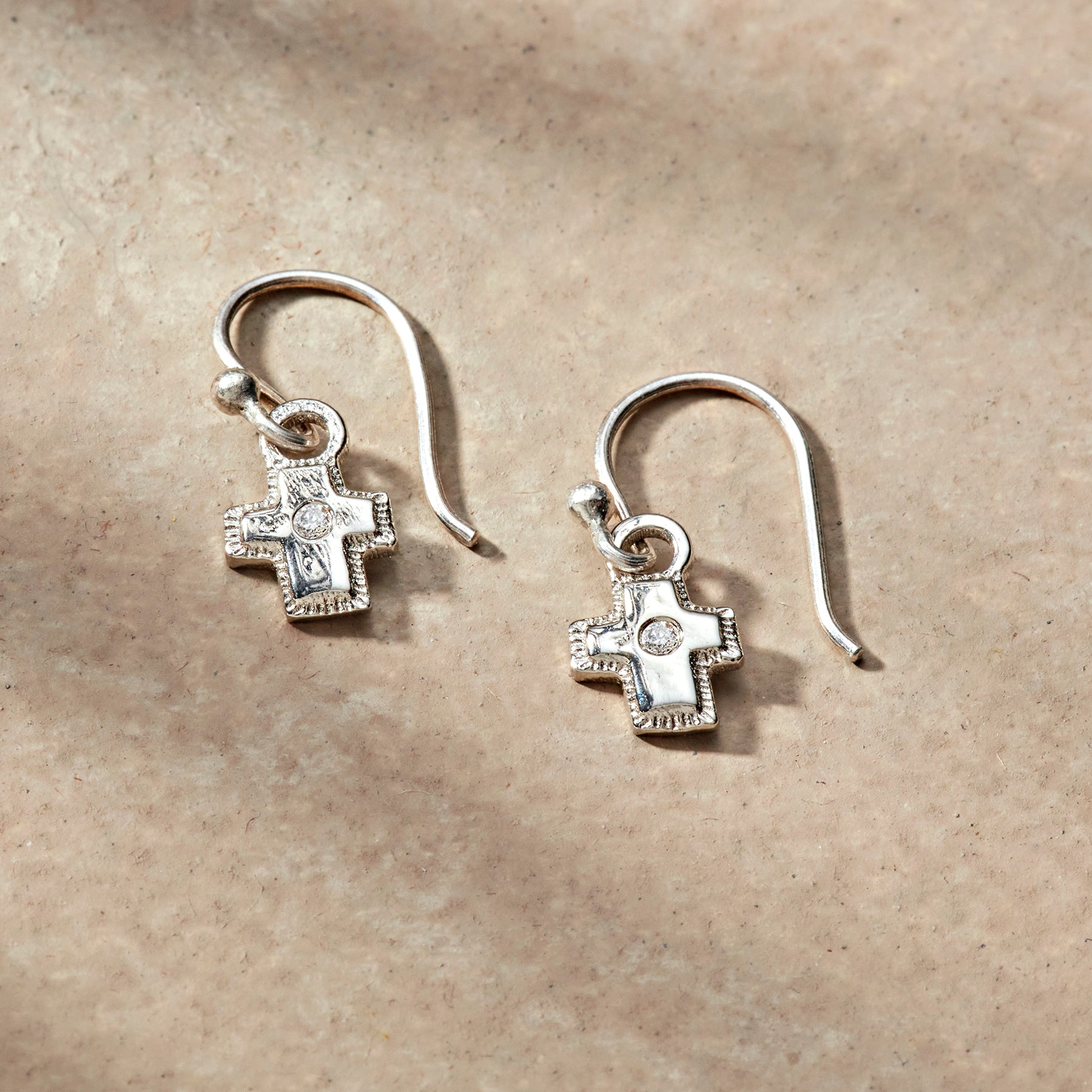 Silver Bright Faith Earrings | Sundance Outlet