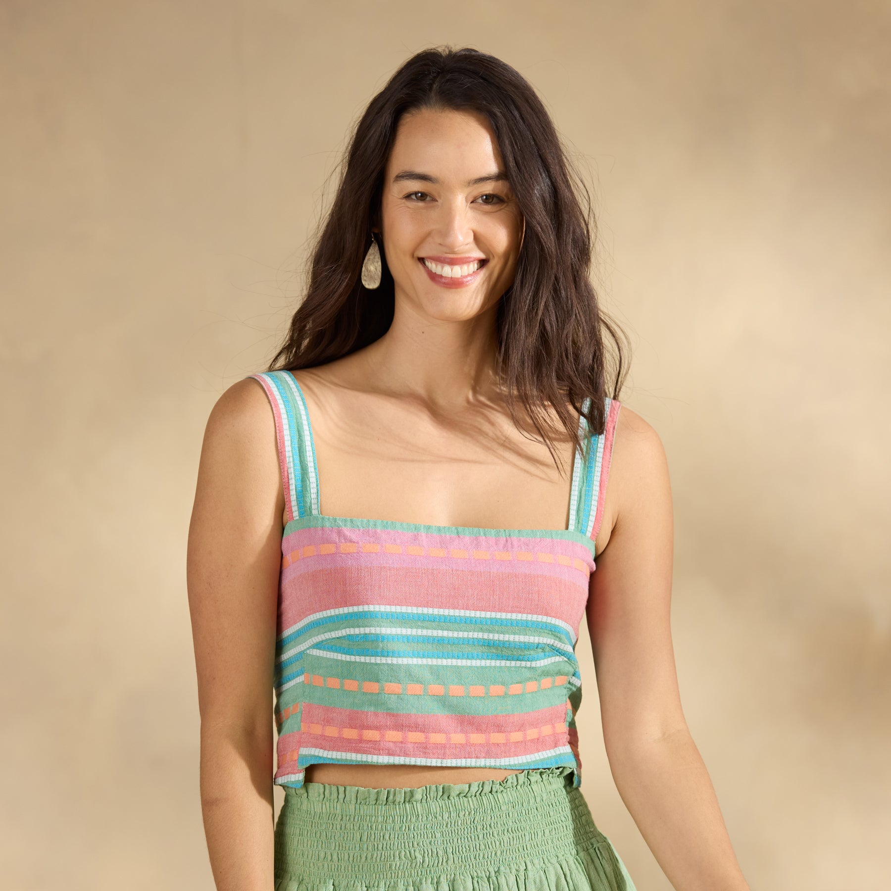 Alonissos Crop Top