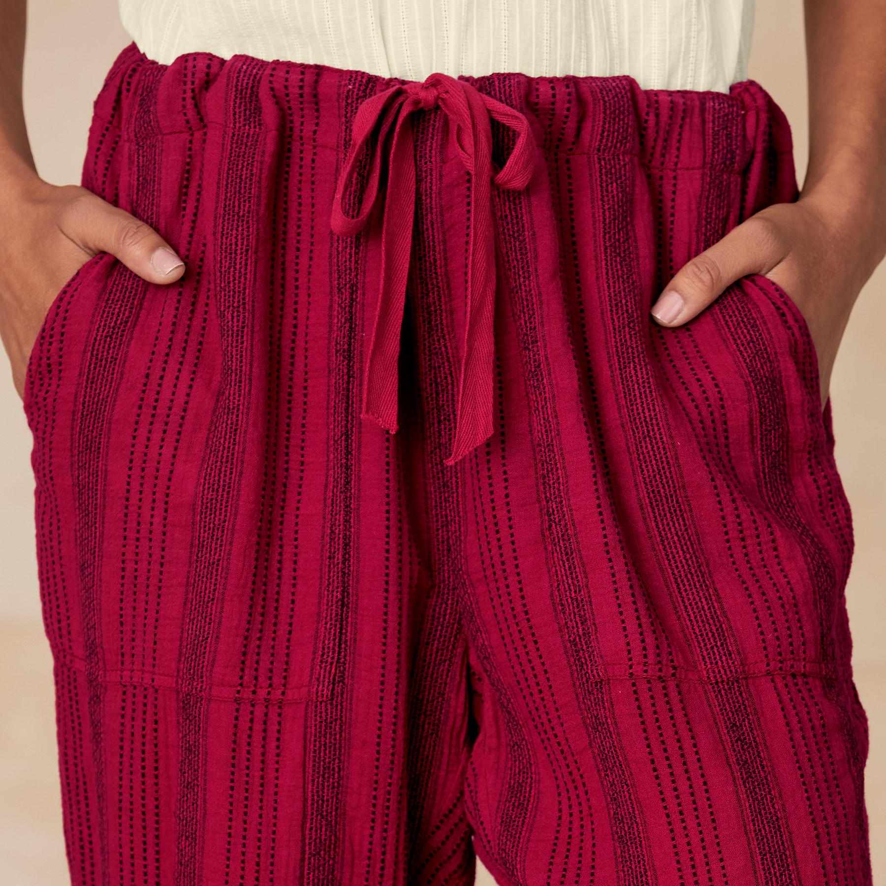 Shobu Striped Pants | Sundance Outlet