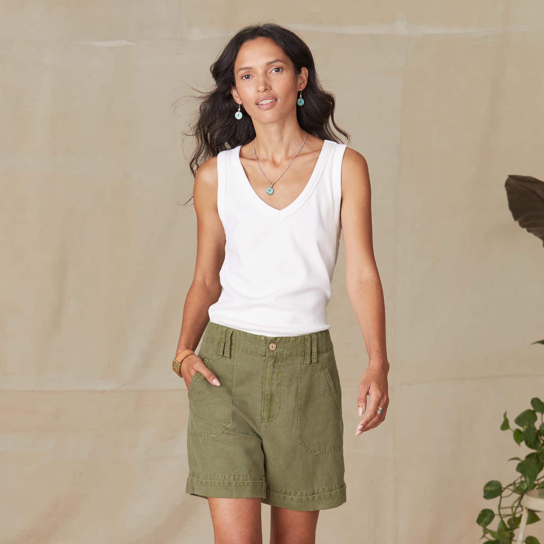 Solid Sumi Shorts, Petite | Sundance Outlet
