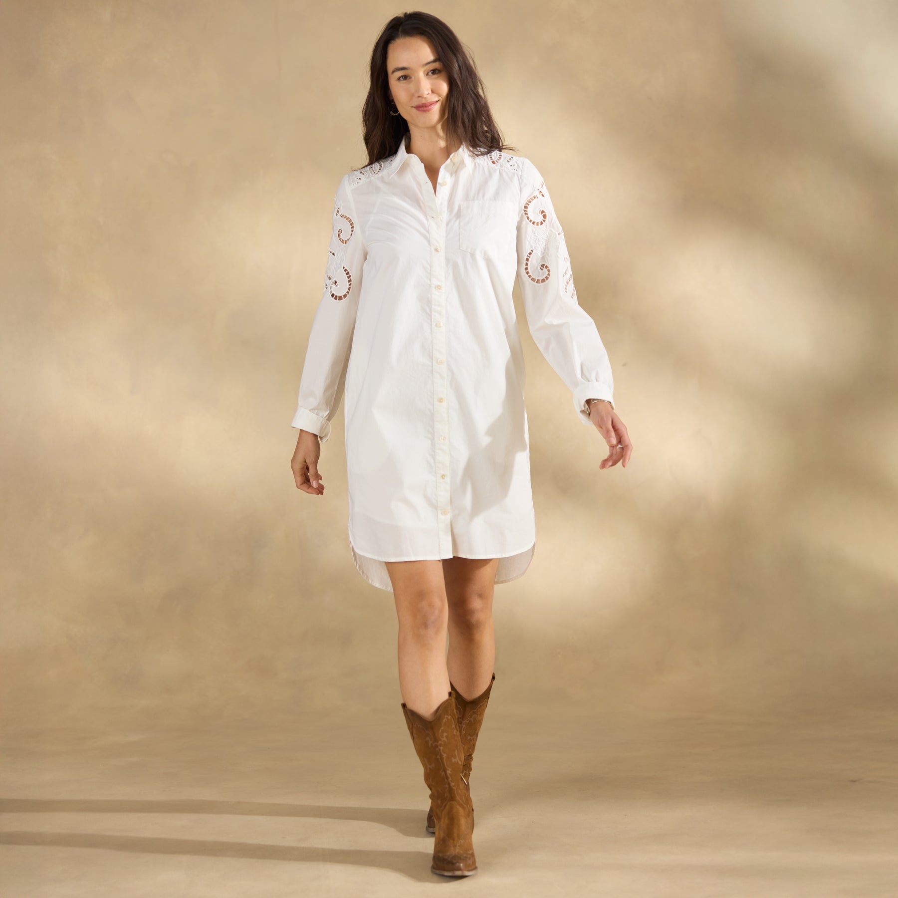 Sonda Shirt Dress, Petite | Sundance Outlet