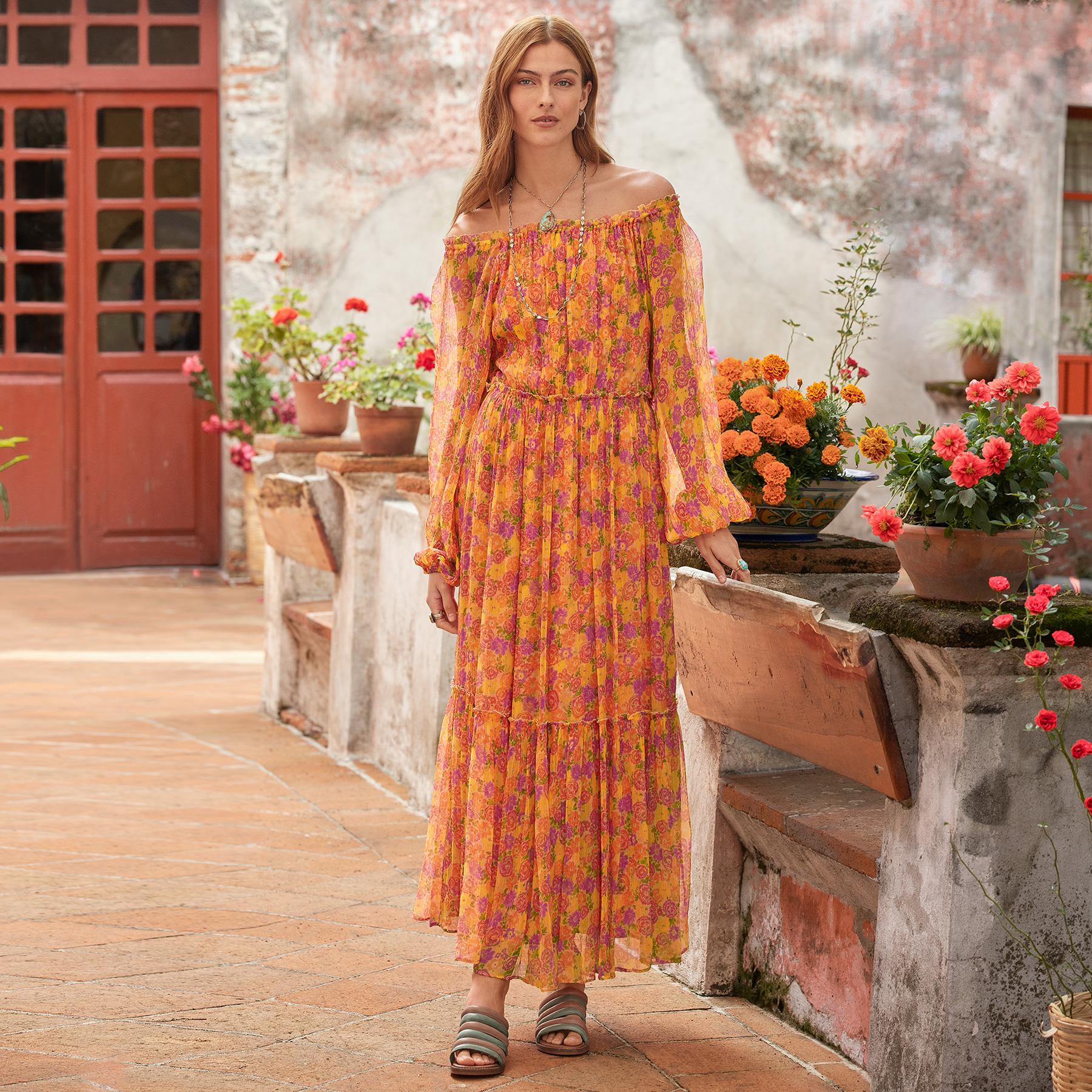 Sunburst Maxi Dress | Sundance Outlet