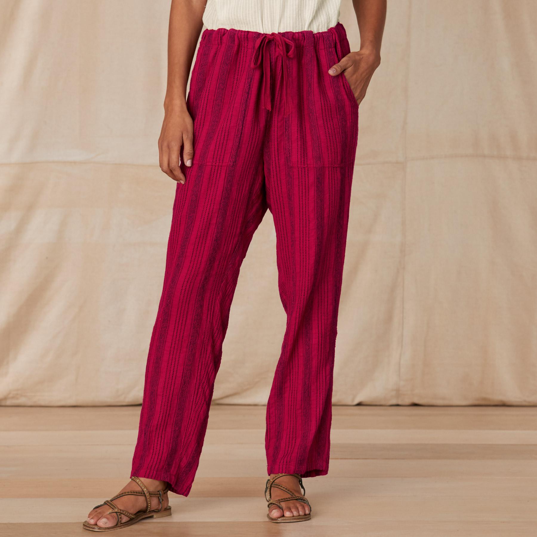 Shobu Striped Pants | Sundance Outlet