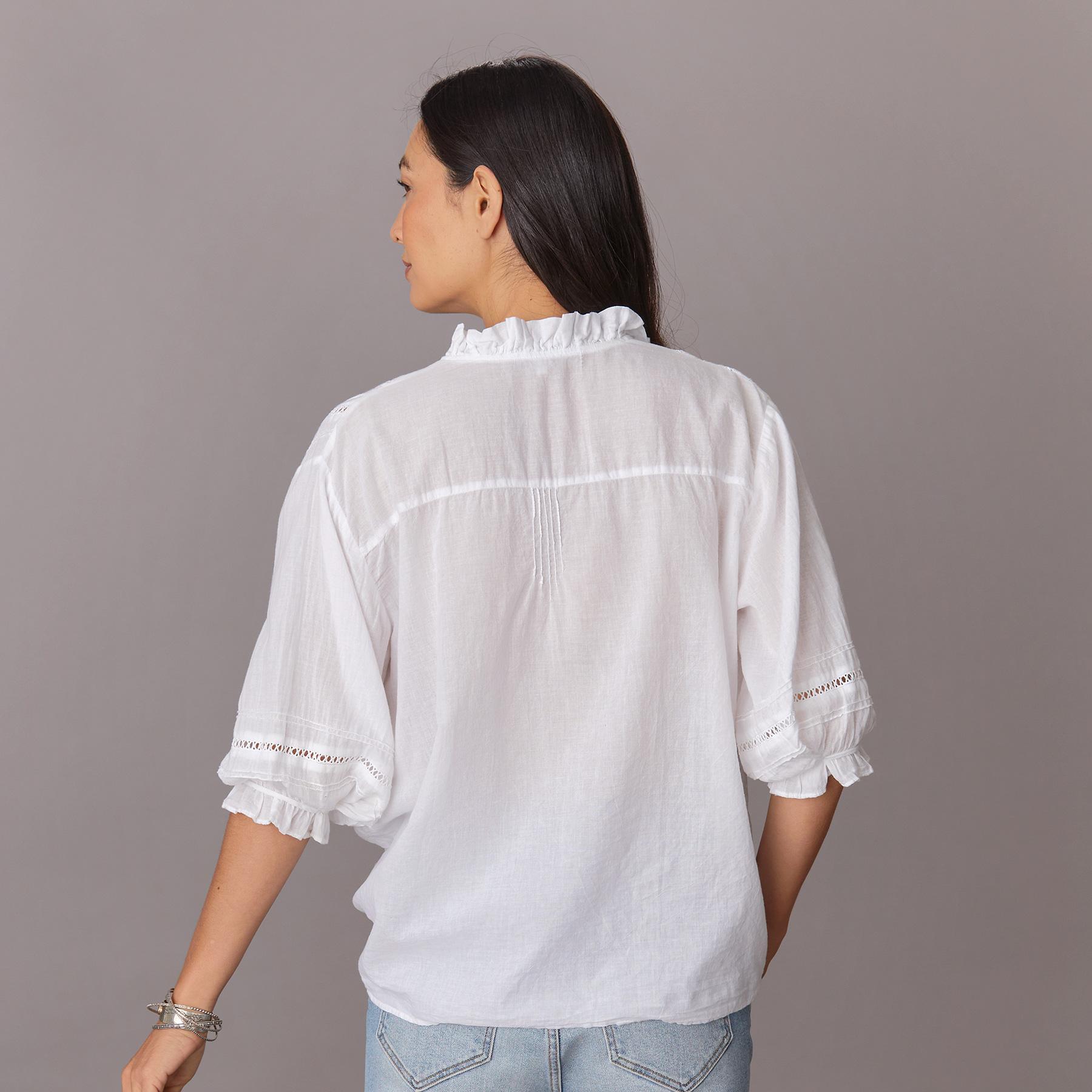 Melinda Cross Lace Shirt