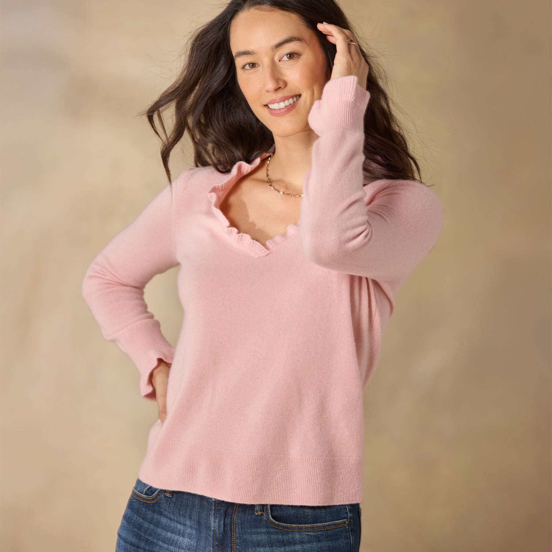 Gisella Cashmere Sweater, Petite