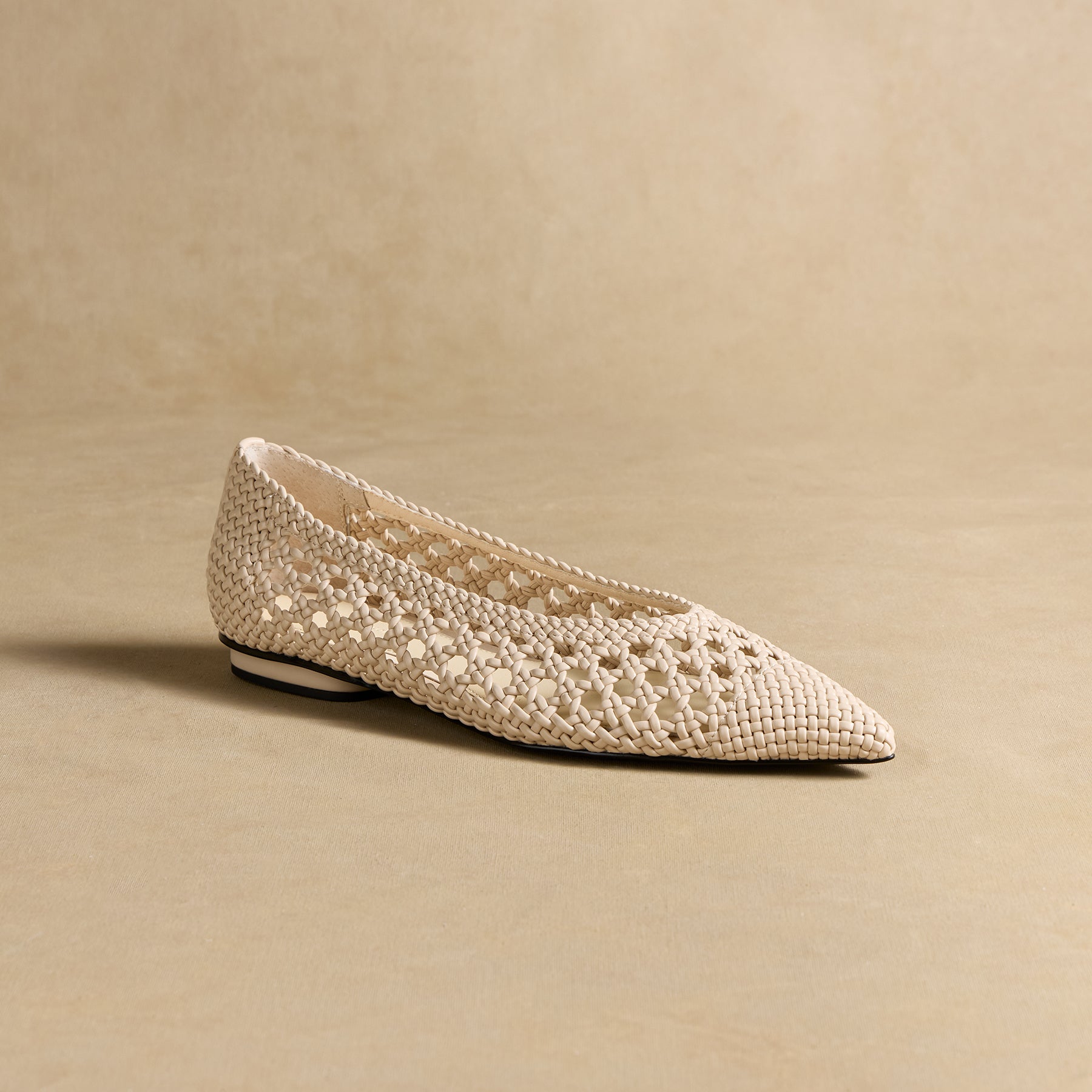 Mezzanine Crocheted Flats