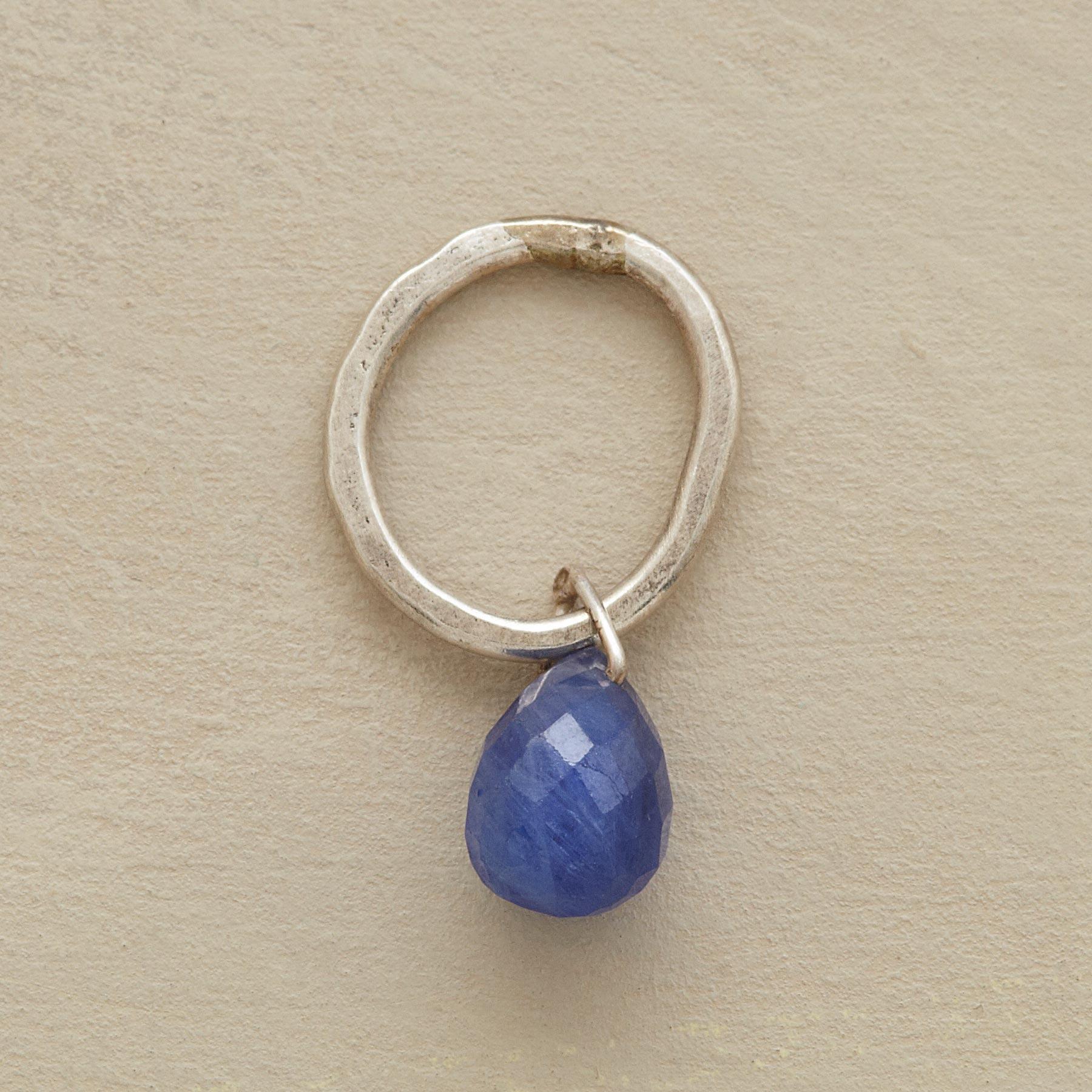 Faceted Birthstone Charms, Sterling Silver