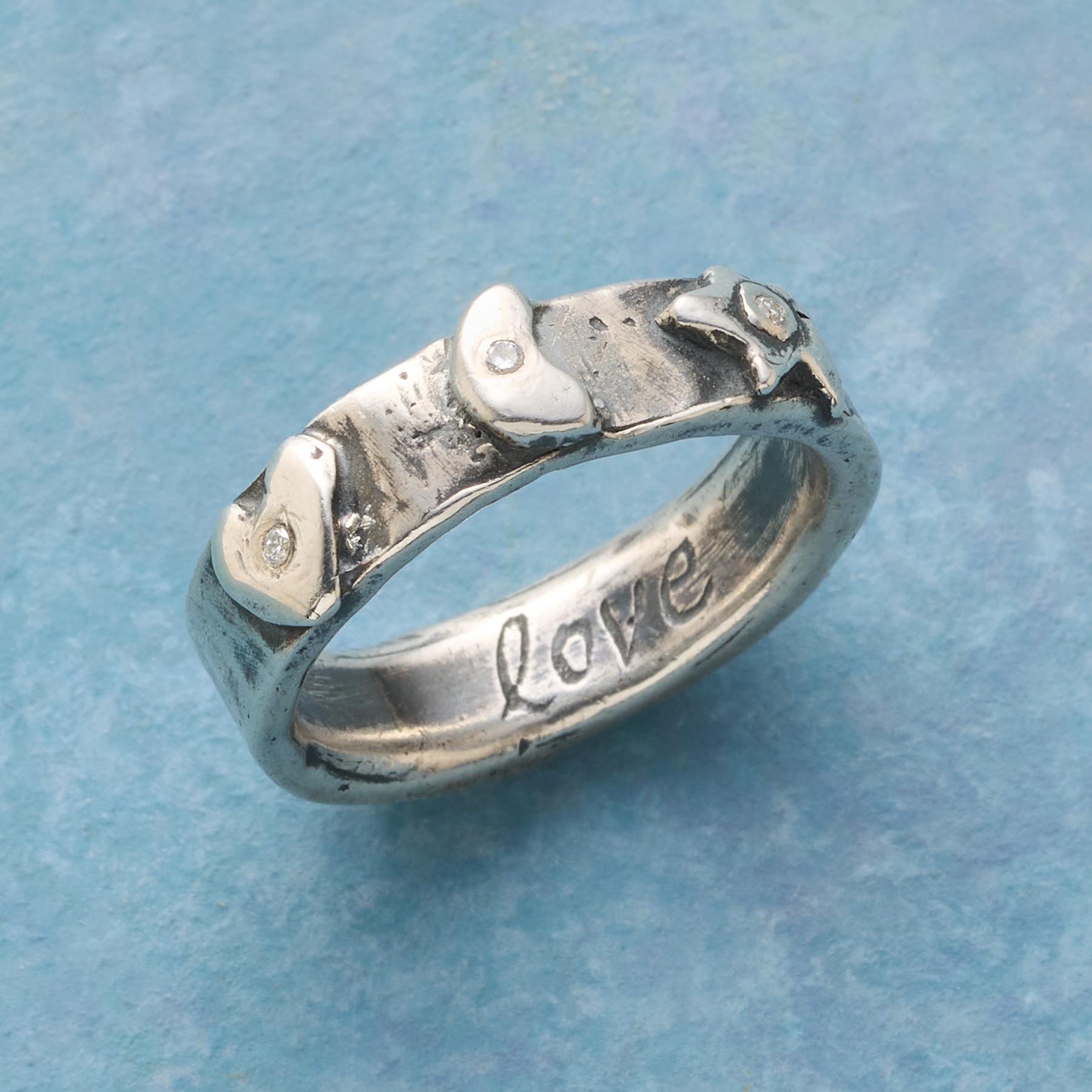 Sterling Silver Heavenly Love Ring | Sundance Outlet