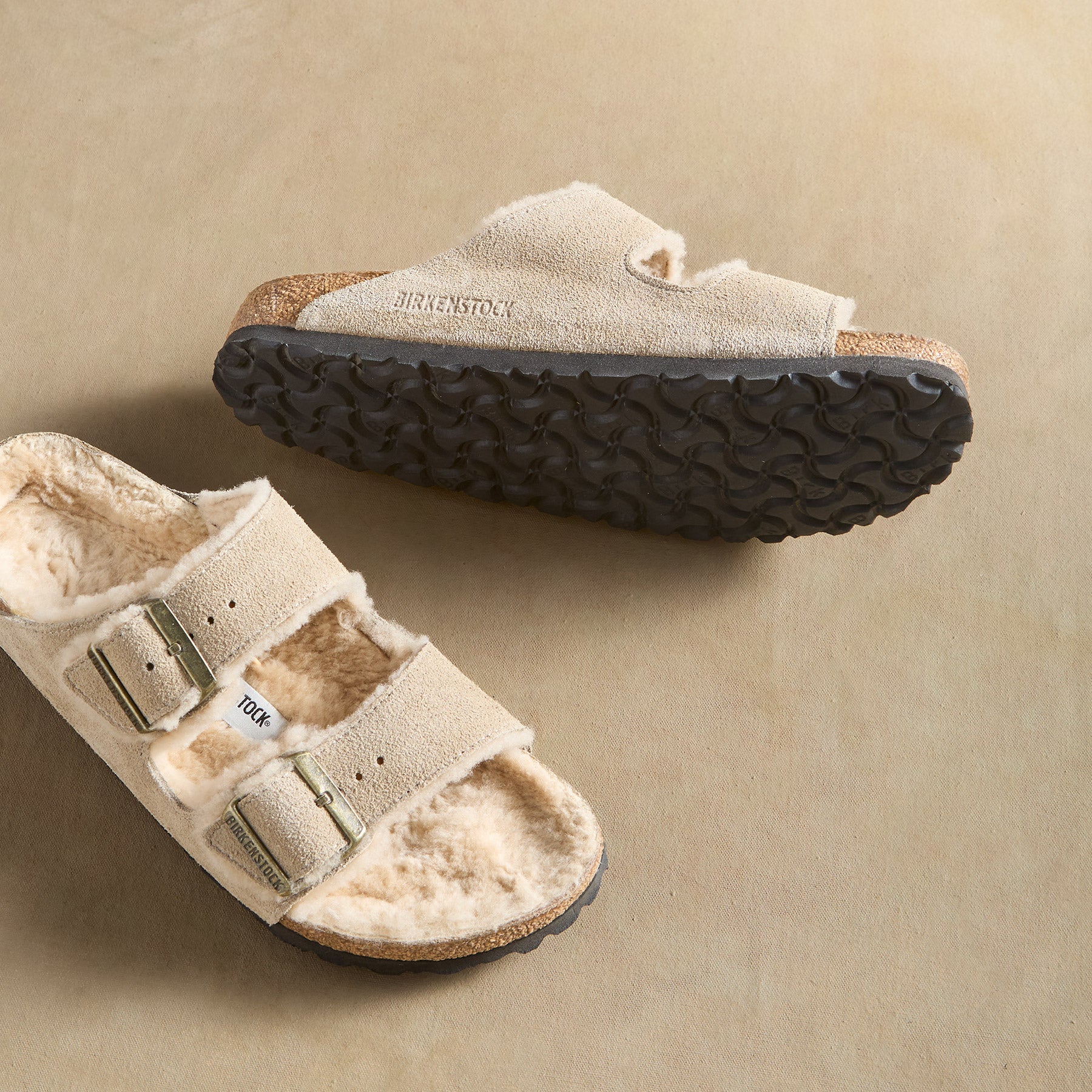 Arizona Shearling Sandals | Sundance Catalog Outlet