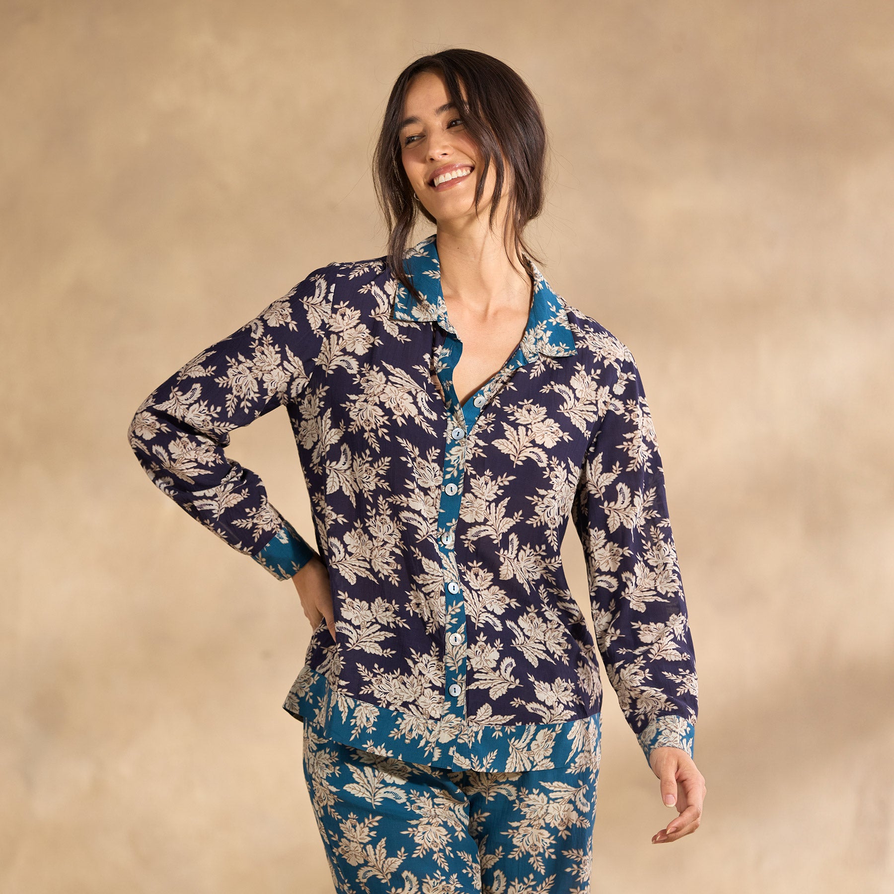 Theodora Pajama Set - Sundance Catalog