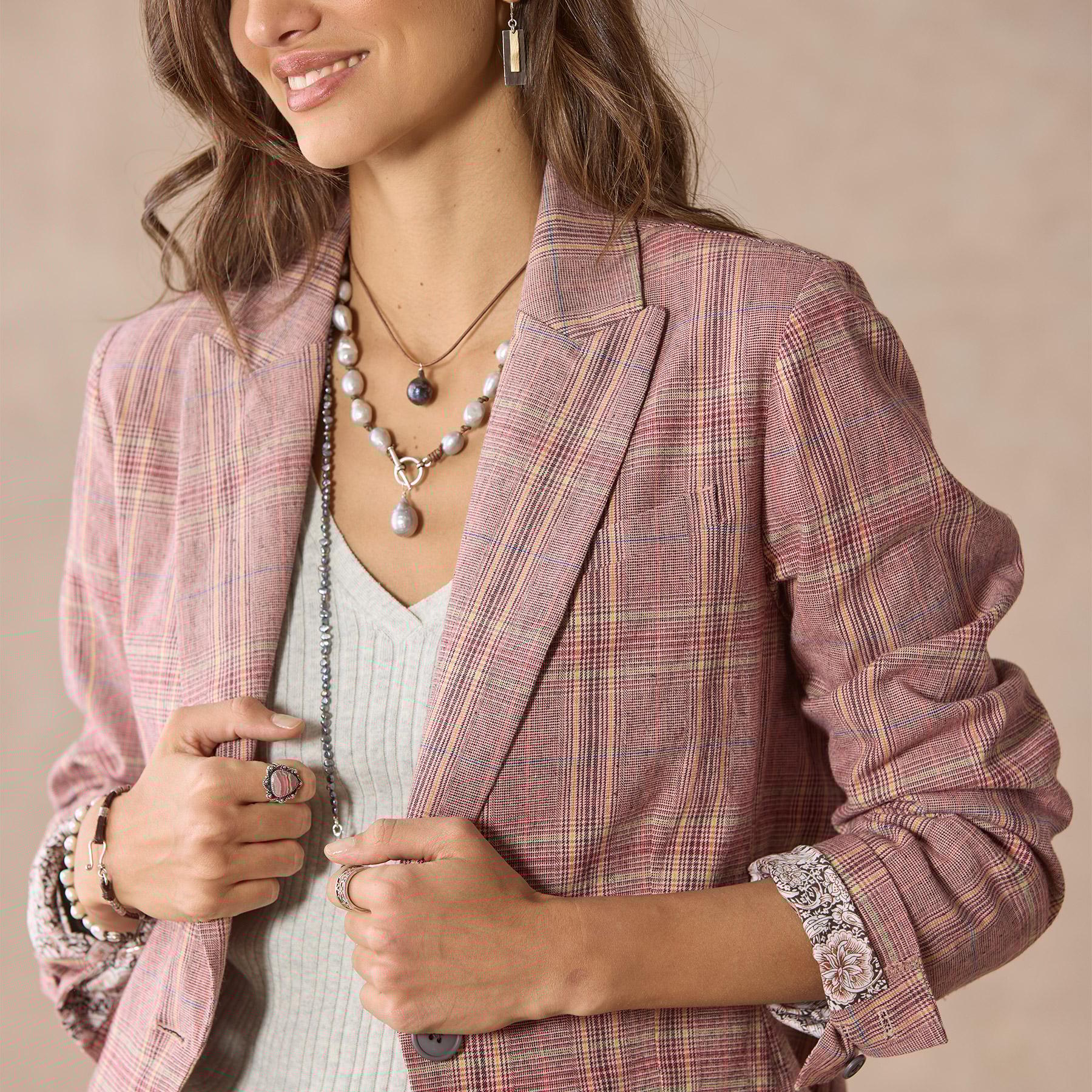 Whitman Plaid Blazer, Petite | Sundance Outlet