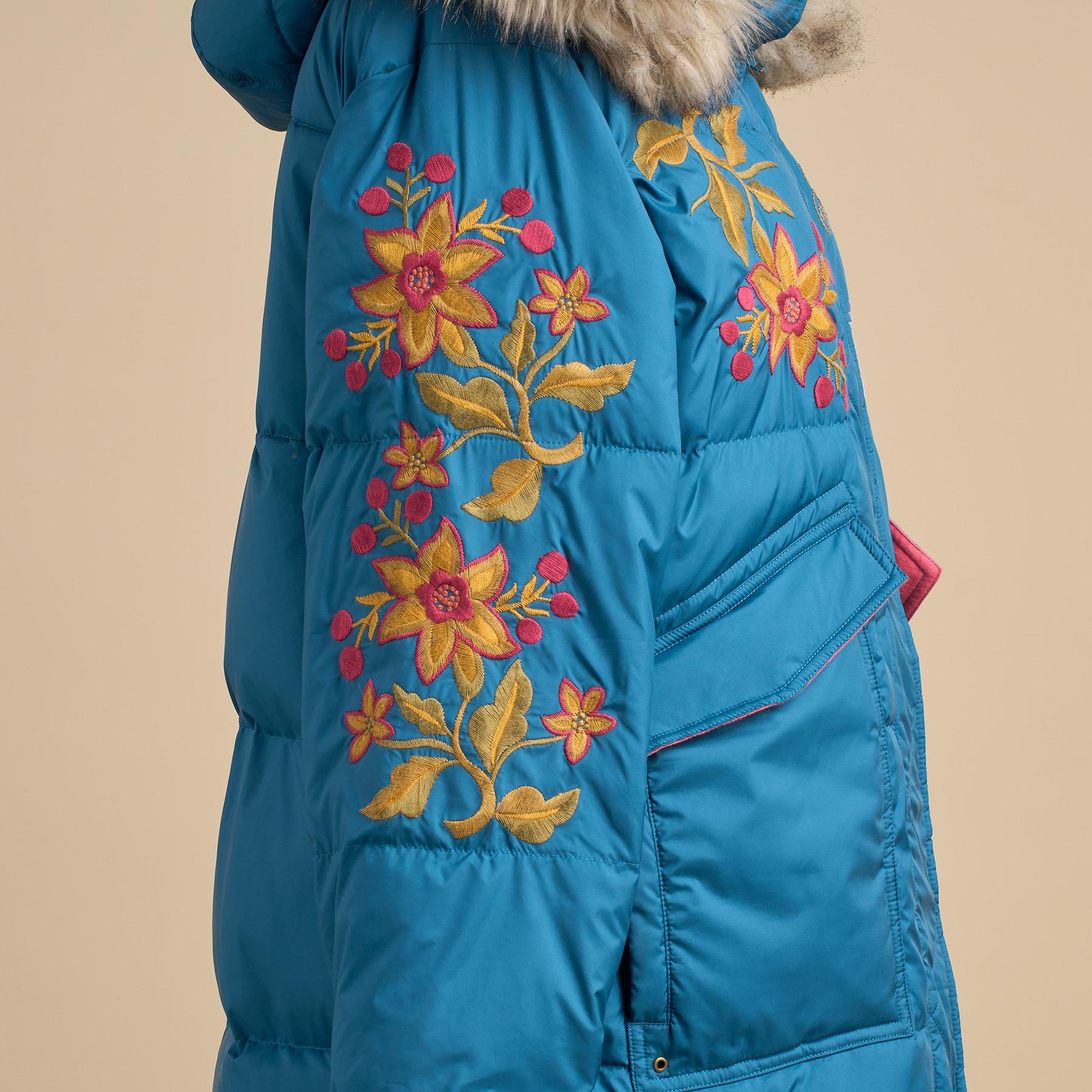 Snowflower Puffer Coat, Petite | Sundance Outlet