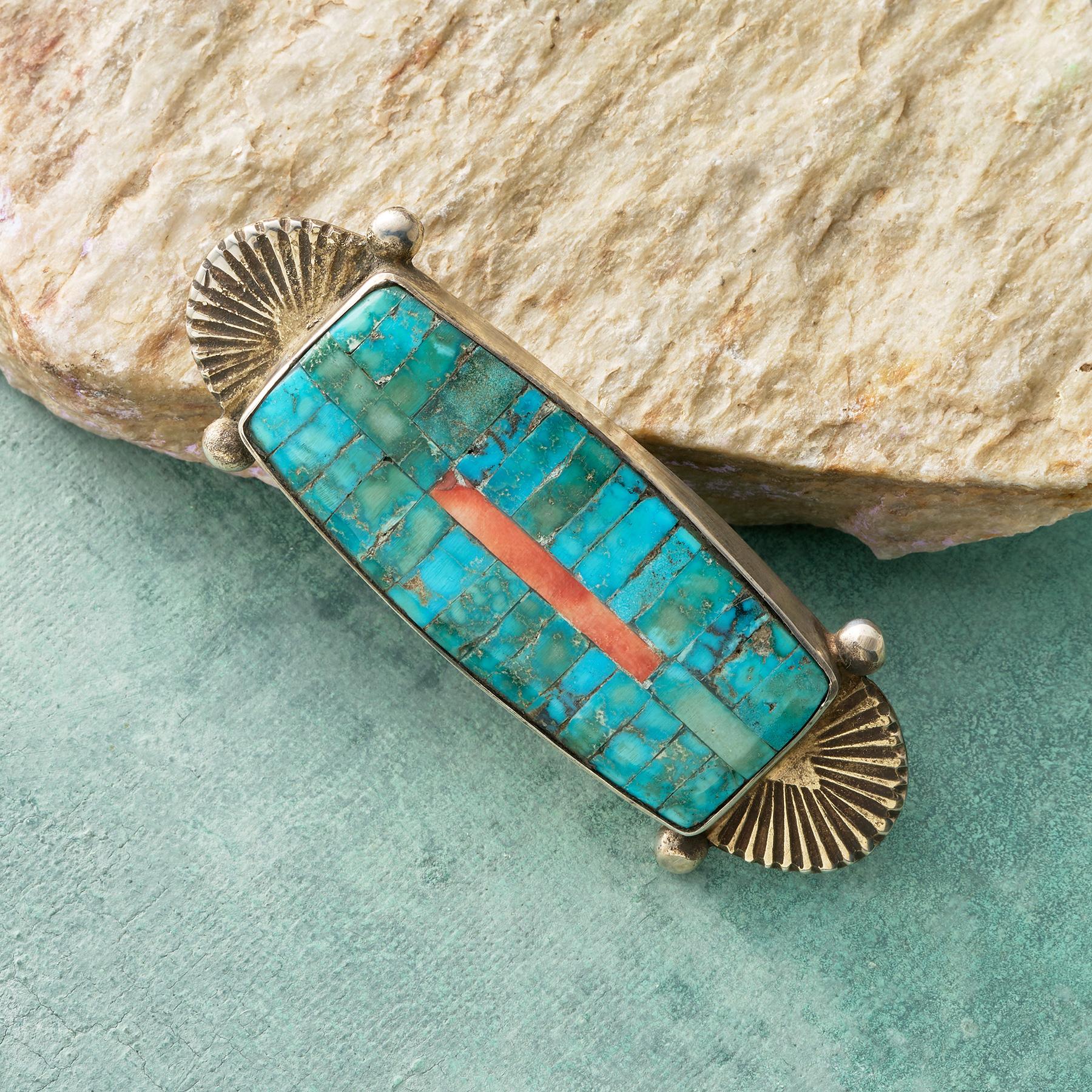 Sunrise Inlaid Pin | Sundance Outlet