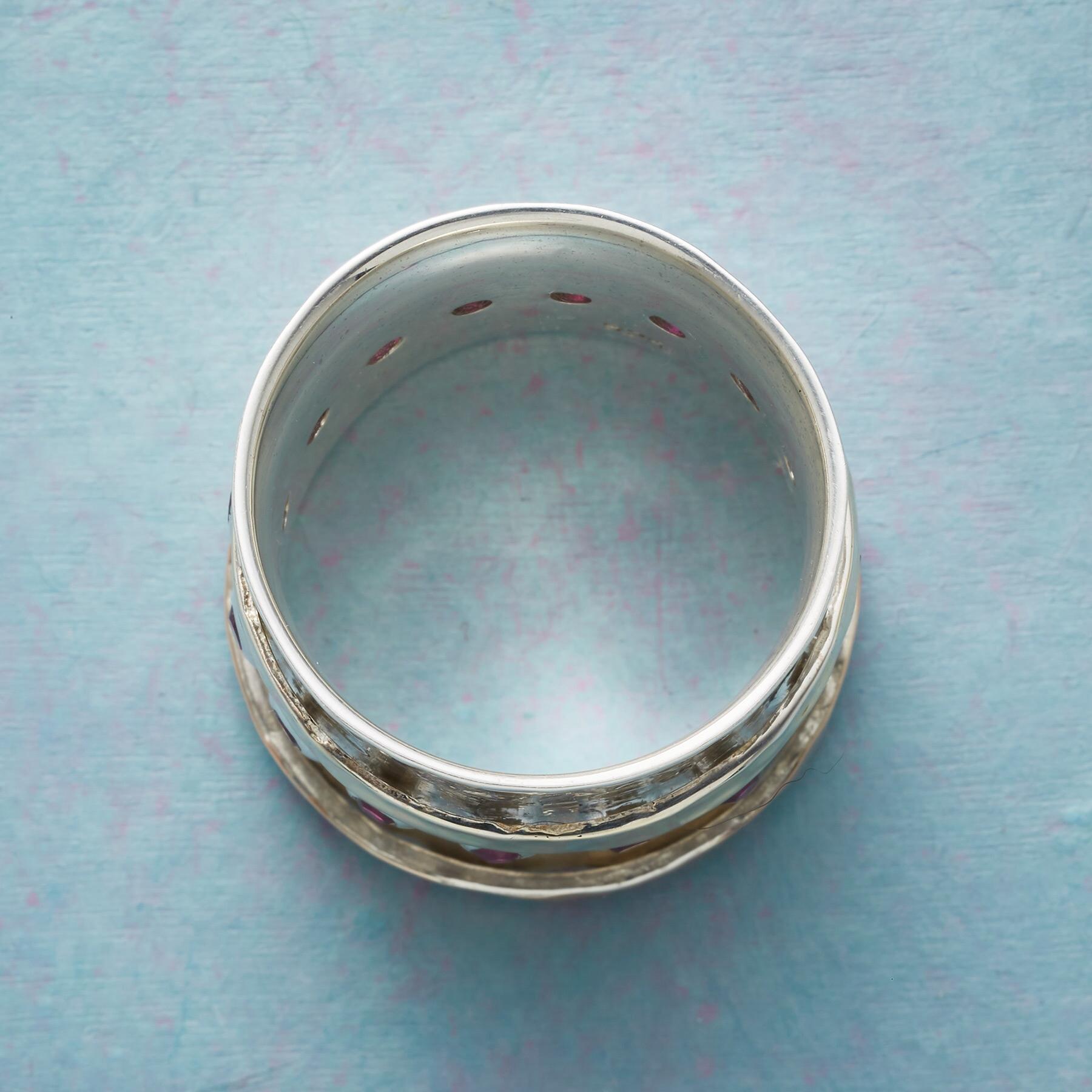 Belted Ruby Ring