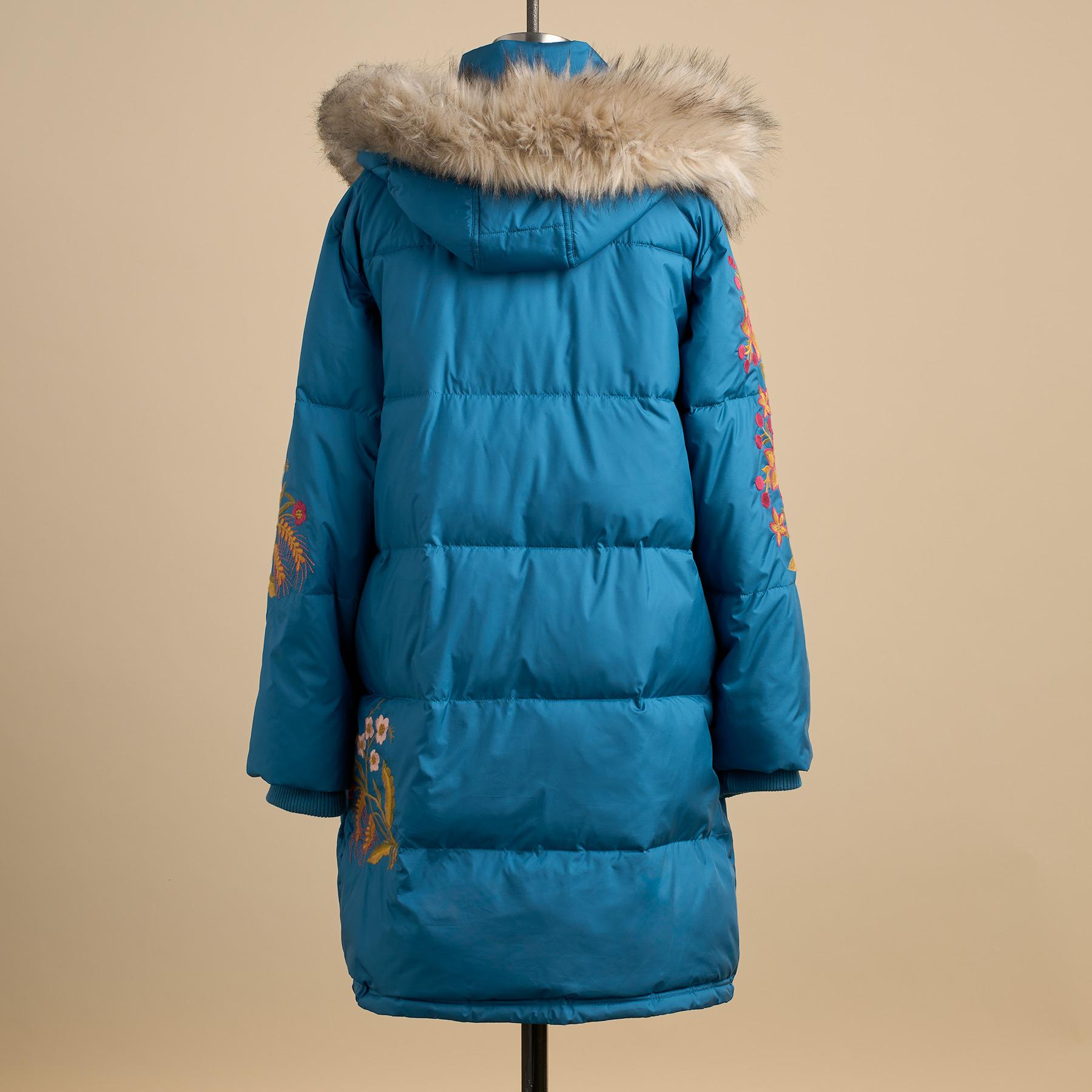 Snowflower Puffer Coat, Petite | Sundance Outlet