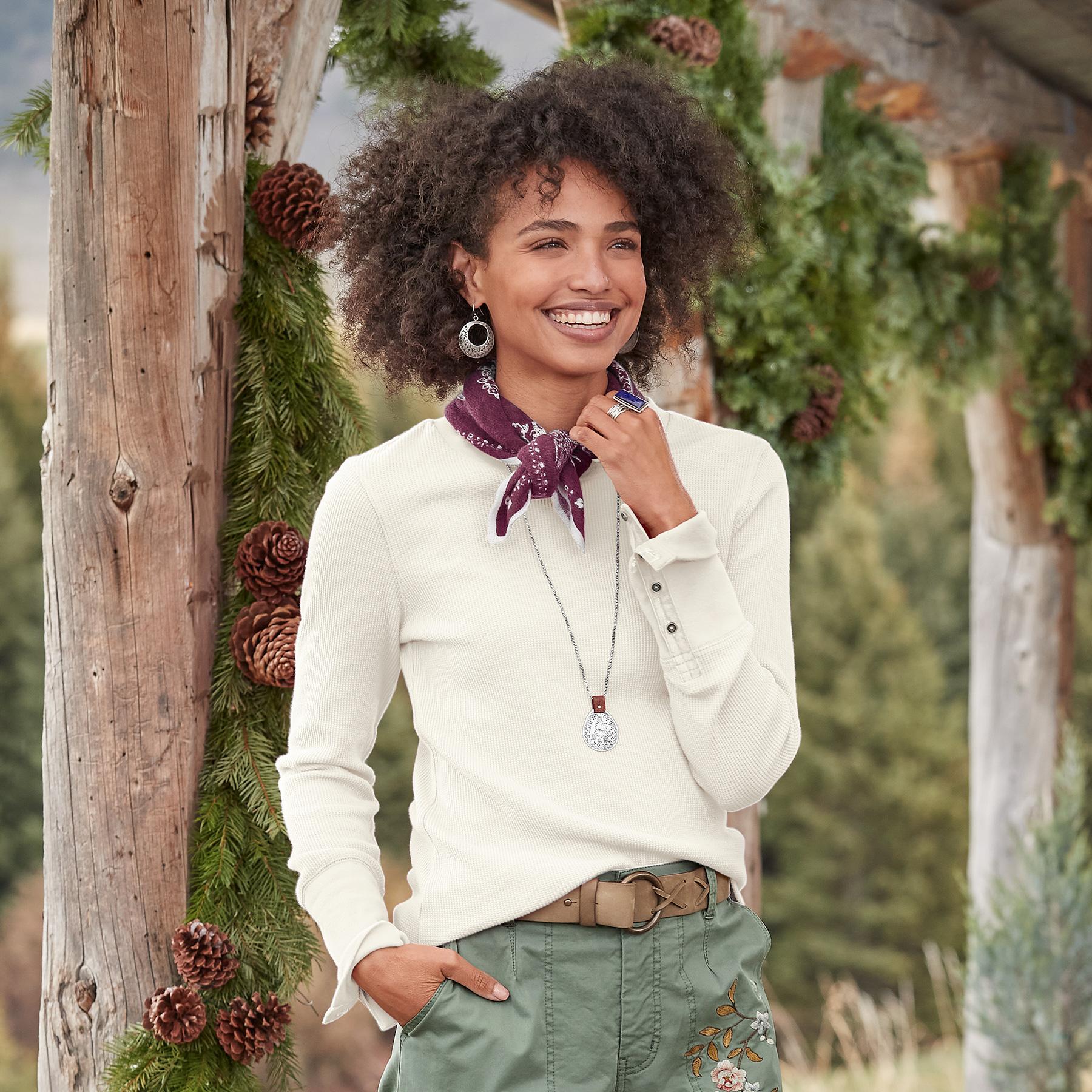 Crewneck Thermal, Petite