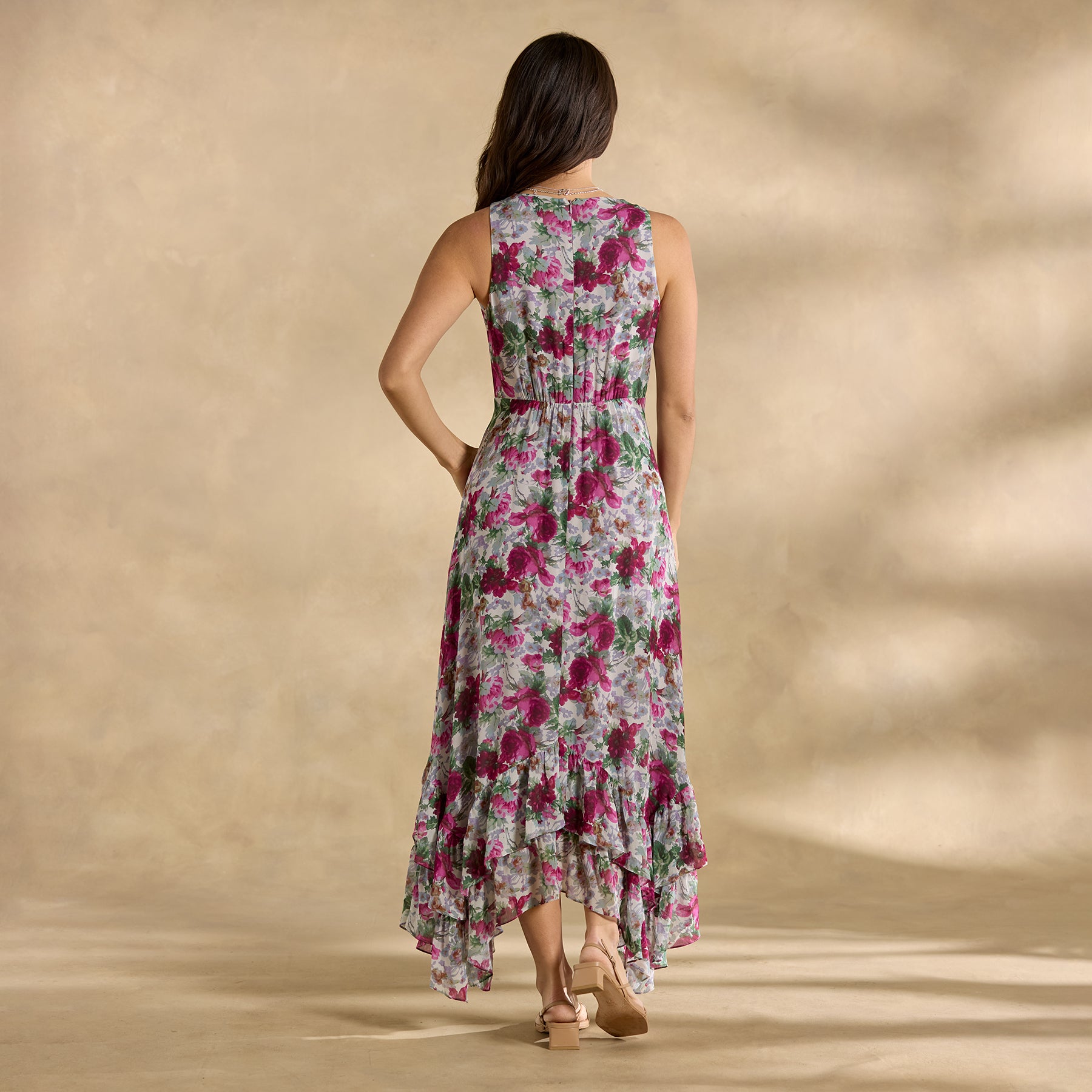 Champs de Fleur Printed Dress, Petite - Sundance Catalog
