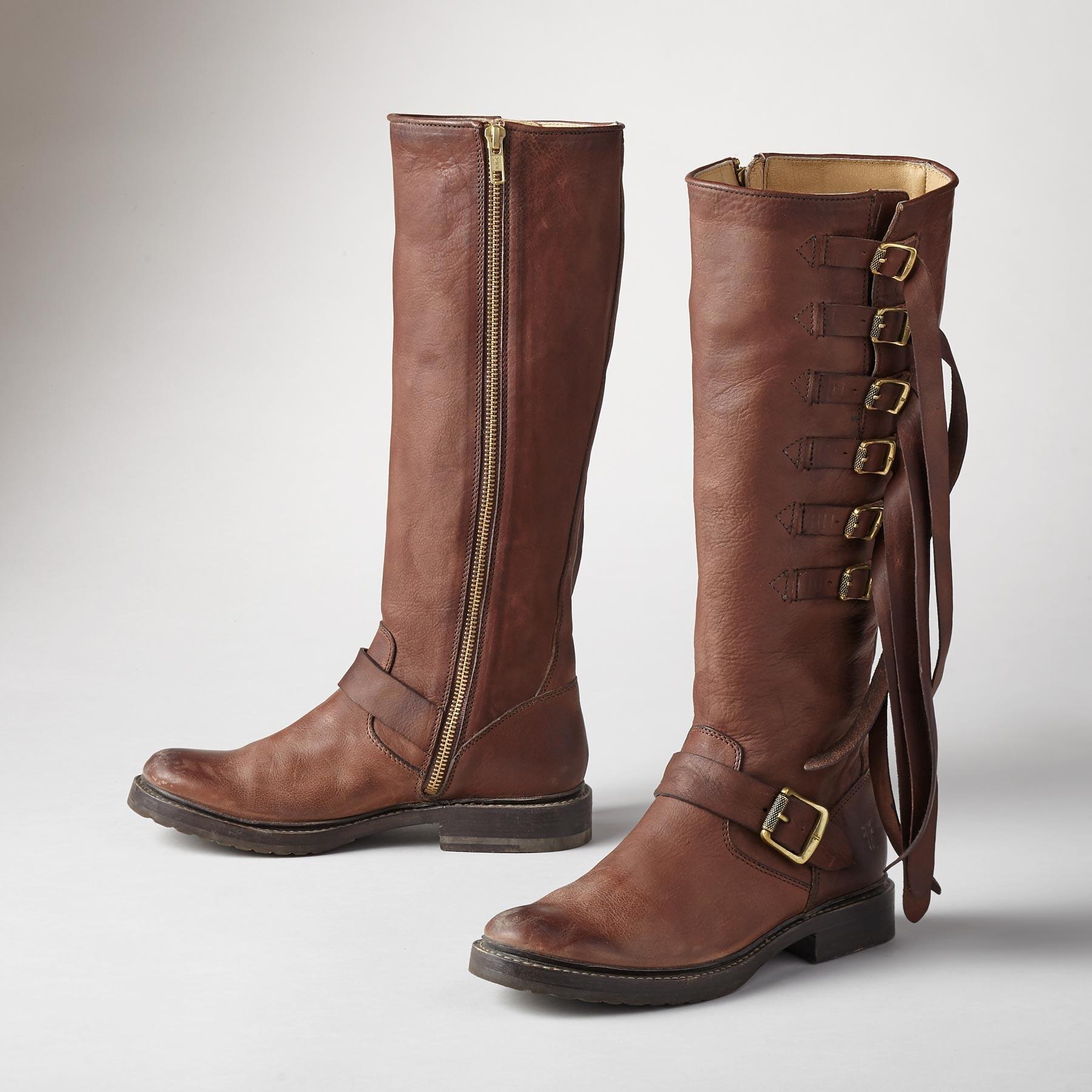 Veronica Strap Tall Boots | Sundance Catalog Outlet