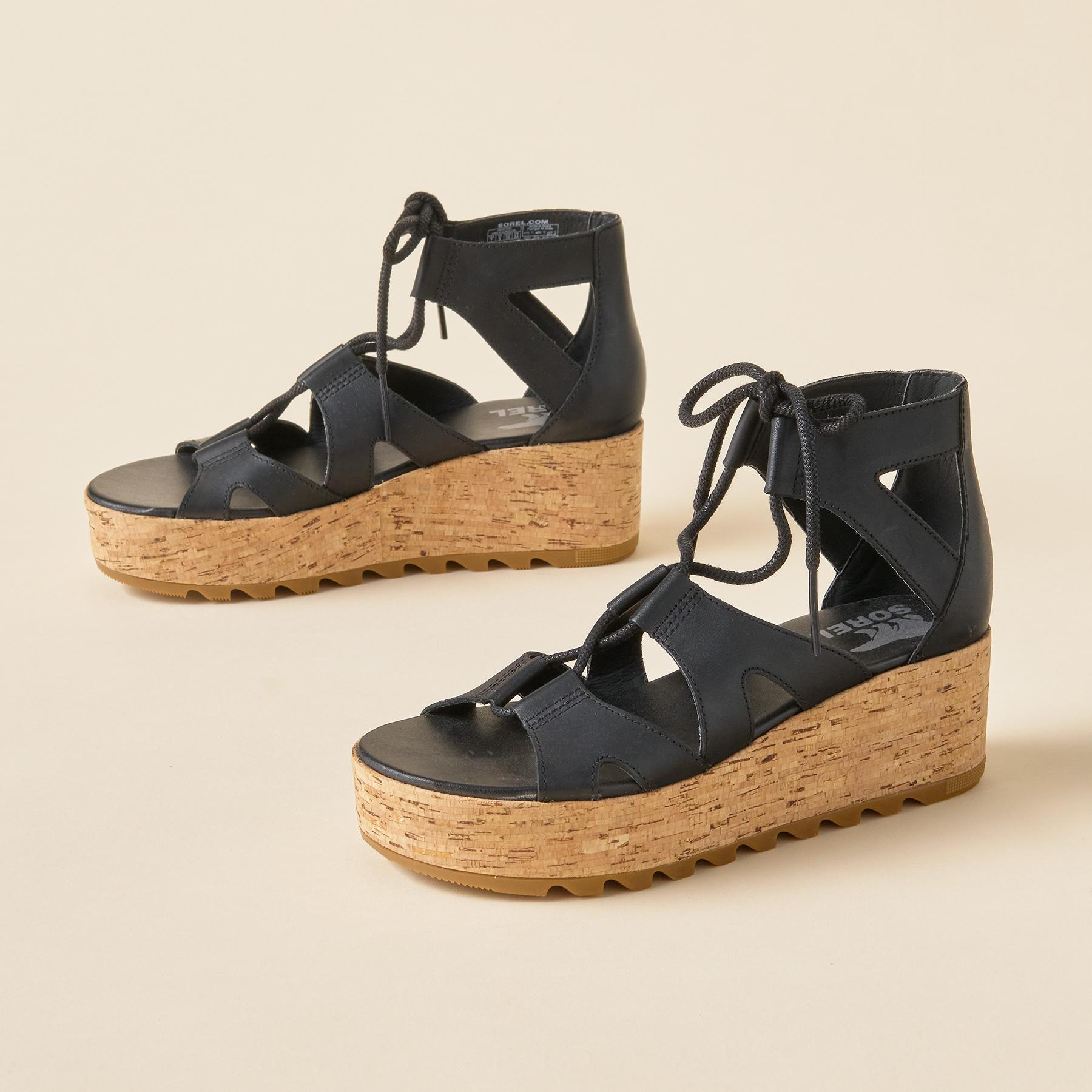 Cameron Flatform Lace Sandals