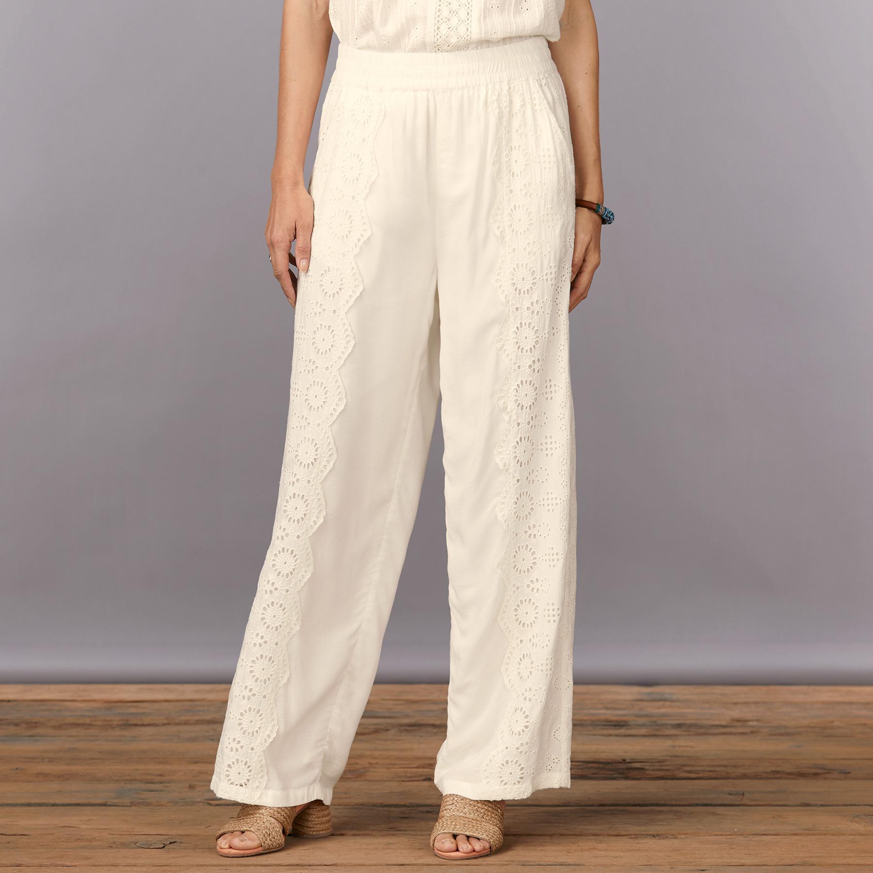 Suvi Eyelet Pants | Sundance Outlet