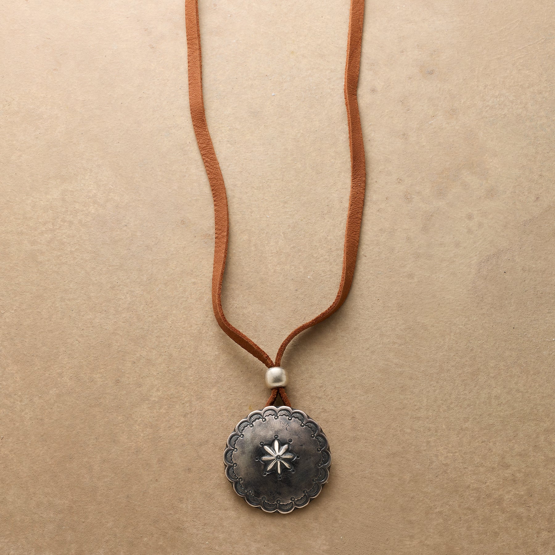 Guajillo Concho Necklace - Sundance Catalog