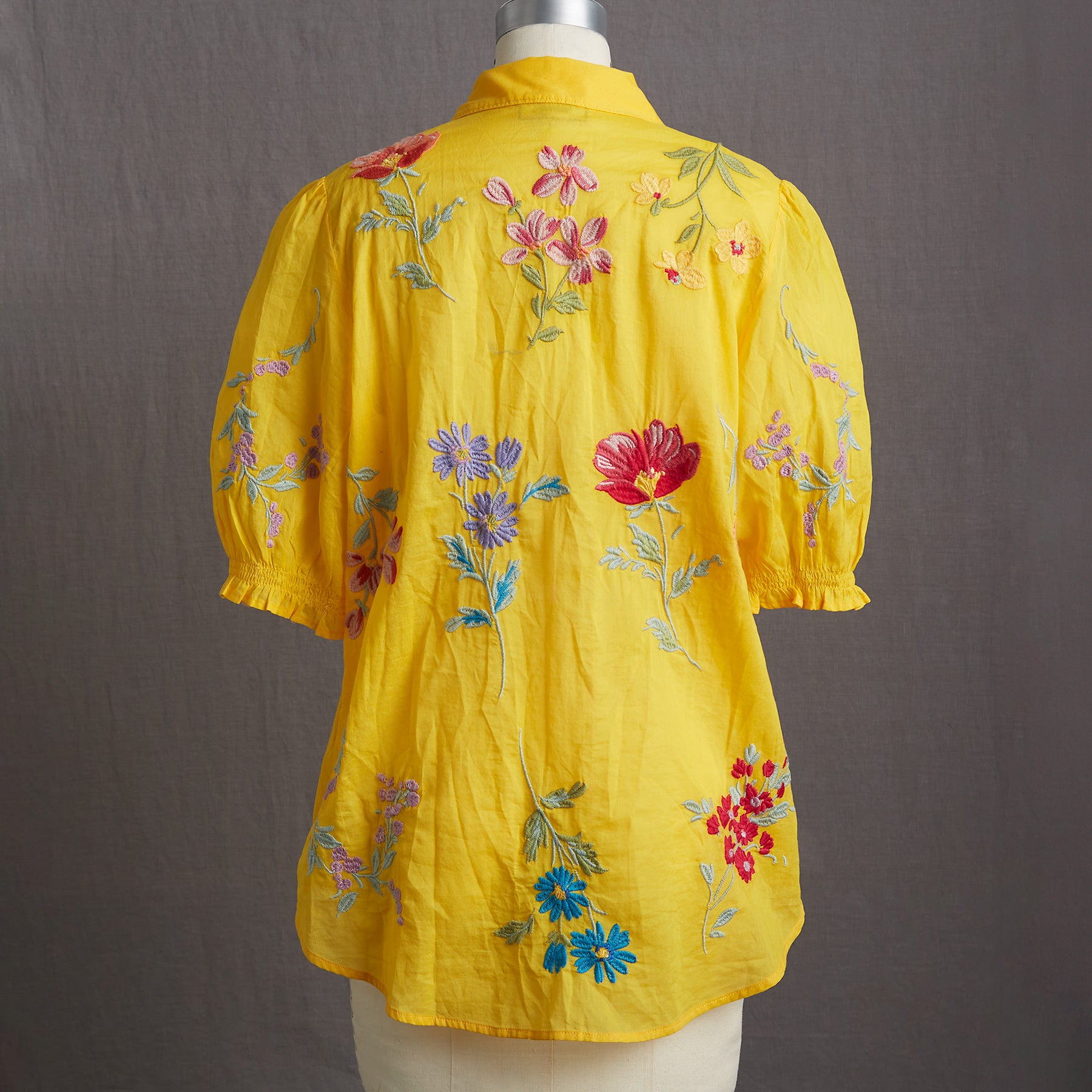 Evangelina Smocked Shirt