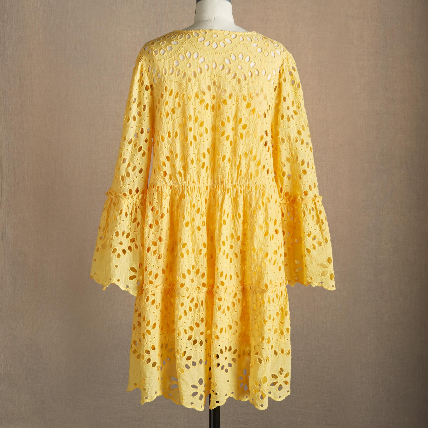 Yuki Eyelet Dress, Petite | Sundance Outlet