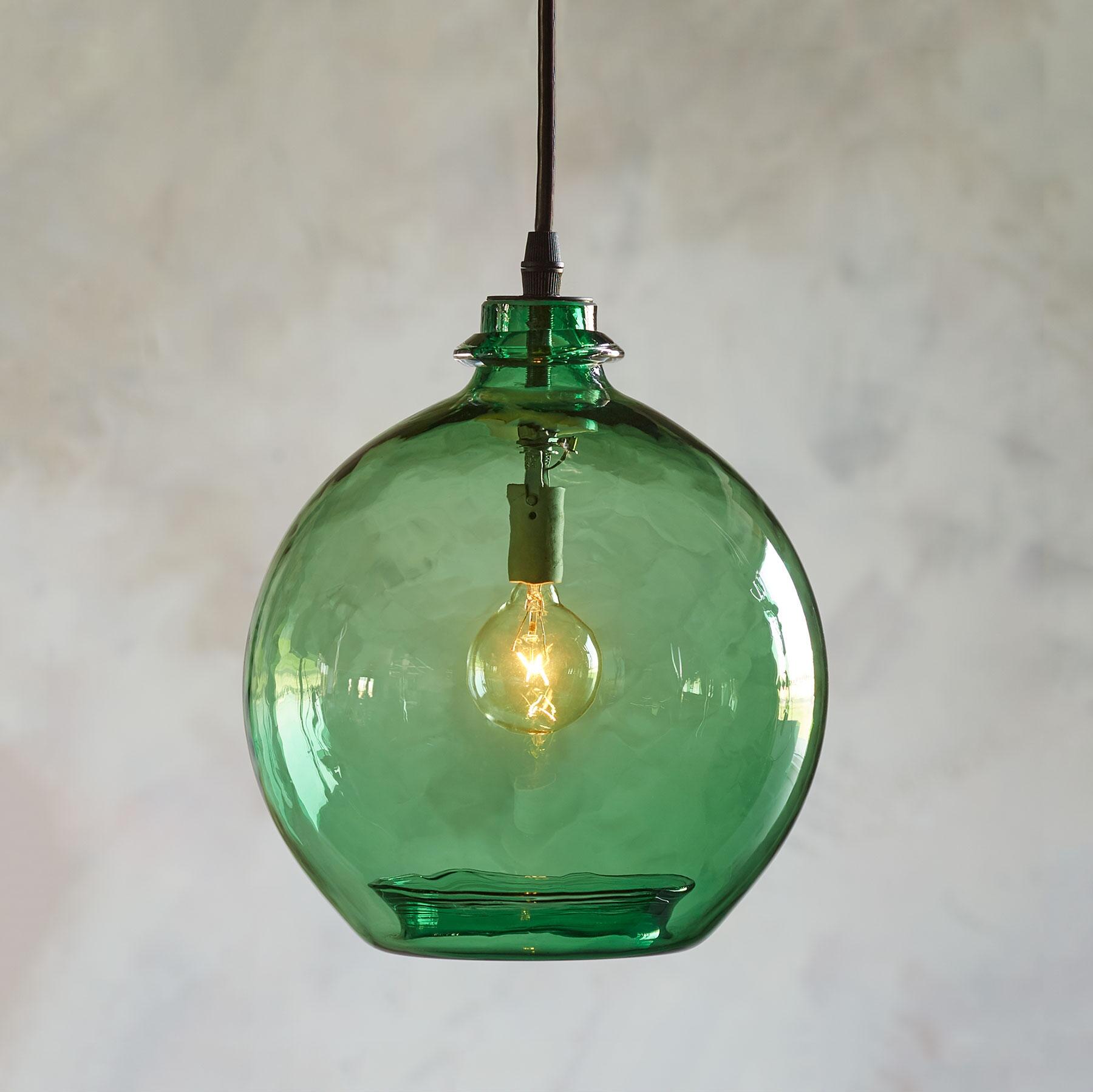 Salon Glass Demijohn Pendant Light