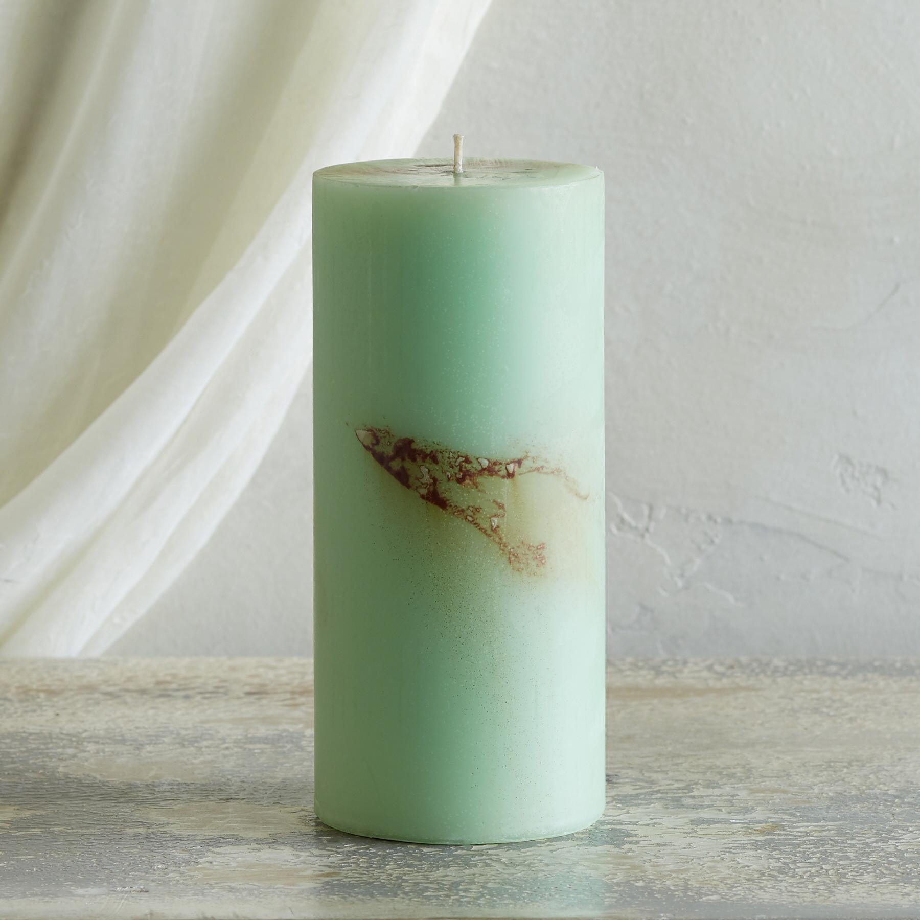 Antigua Single Wick Pillar Candle