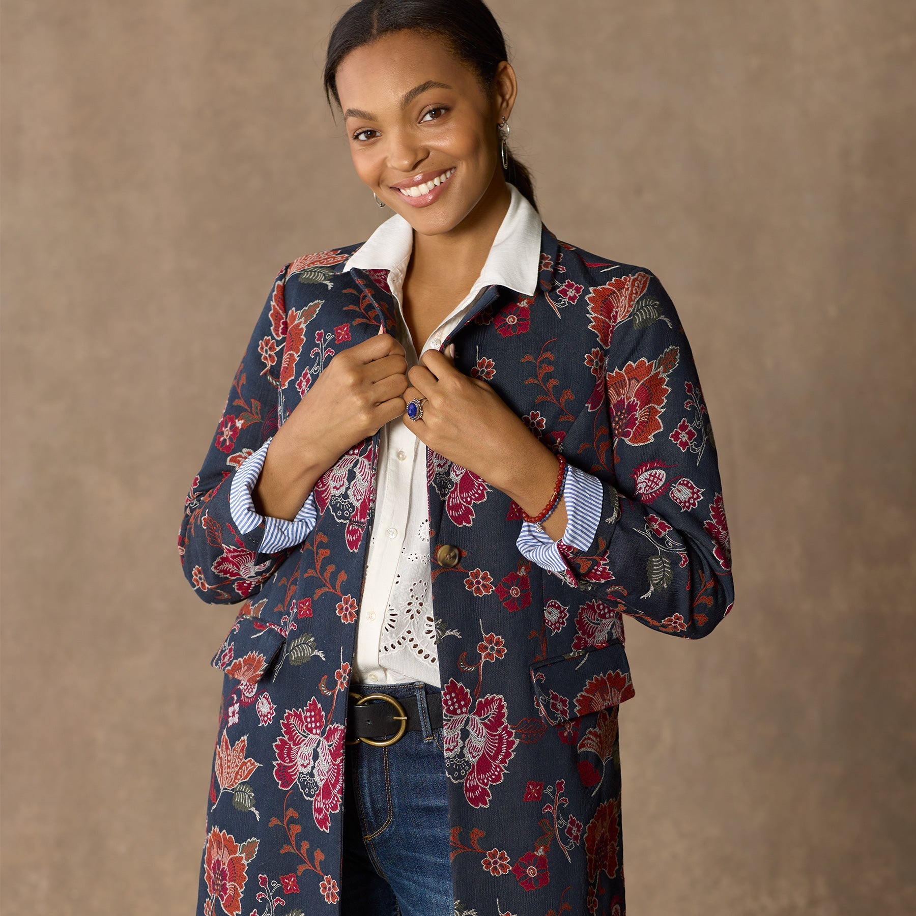 Estelle Floral Topper