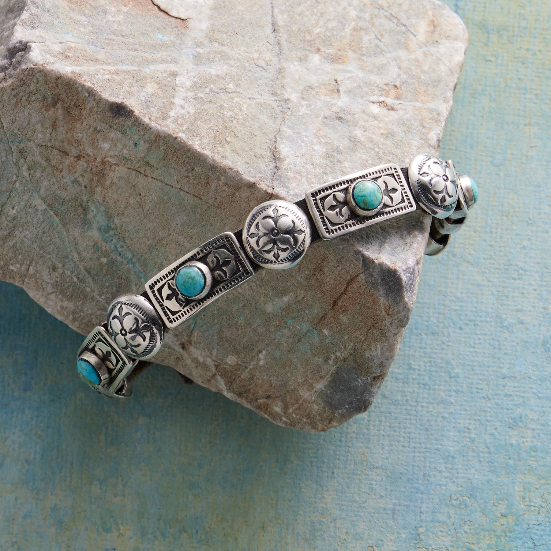 Fleur De Lys Concho Bracelet - Sundance Catalog