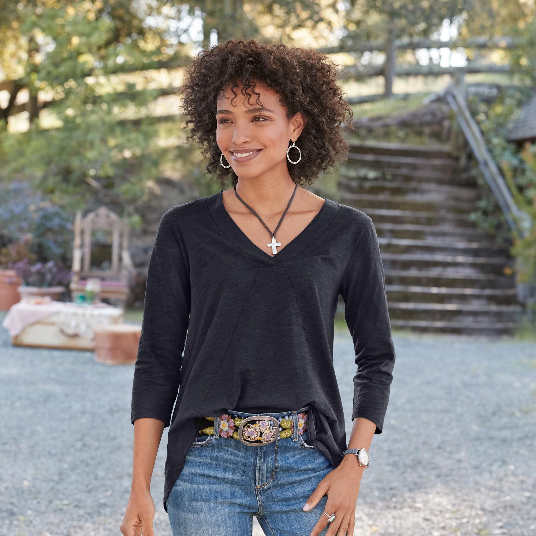 Everyday Essential Tee 3/4 Sleeve