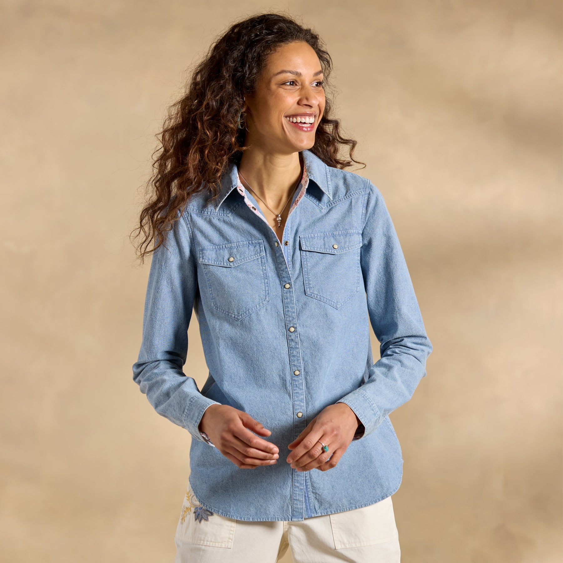 Willow Chambray Shirt | Sundance Outlet